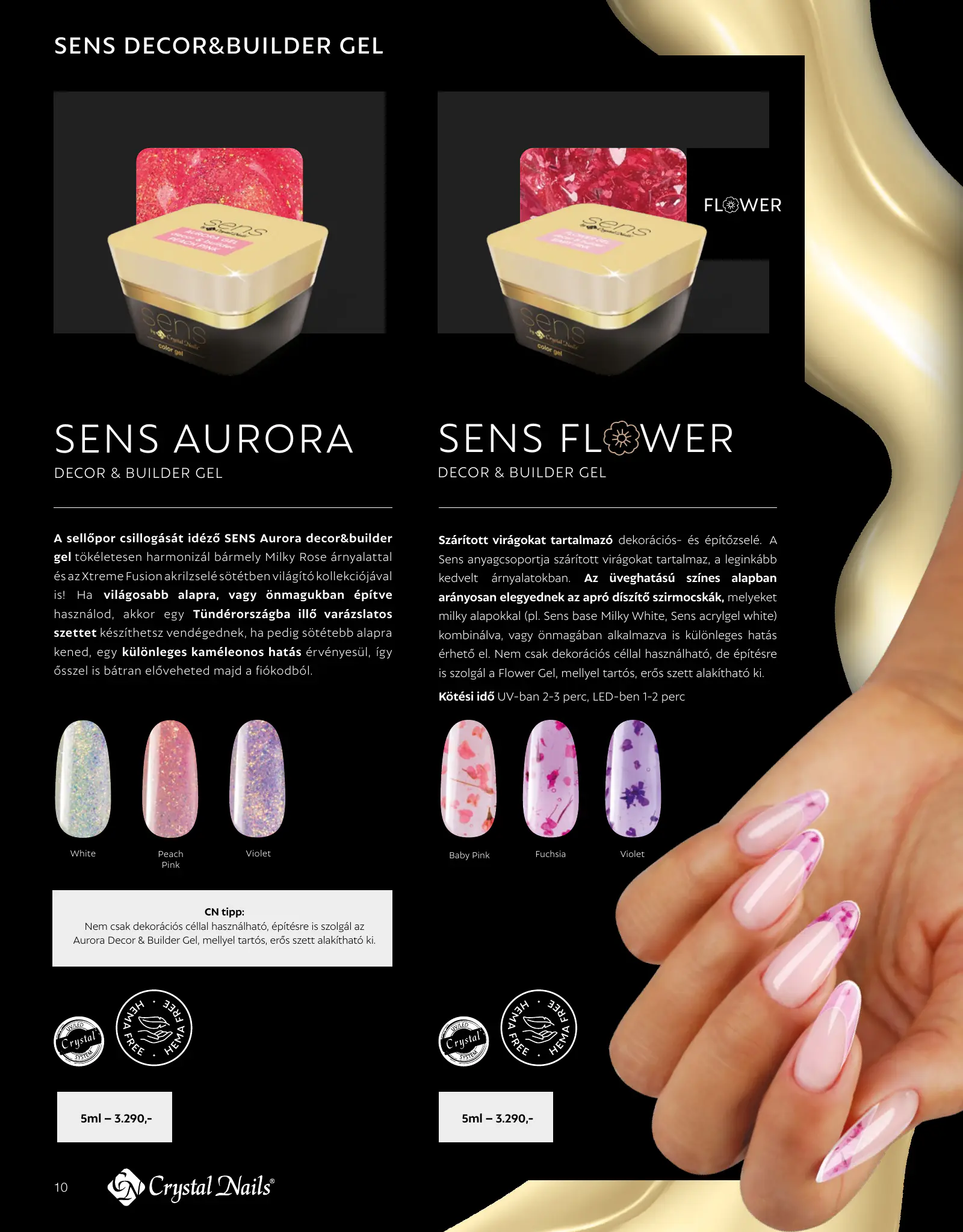 Crystal Nails akciós újság, 10. oldal (2026. jan. 1. – 2027. dec. 31.)