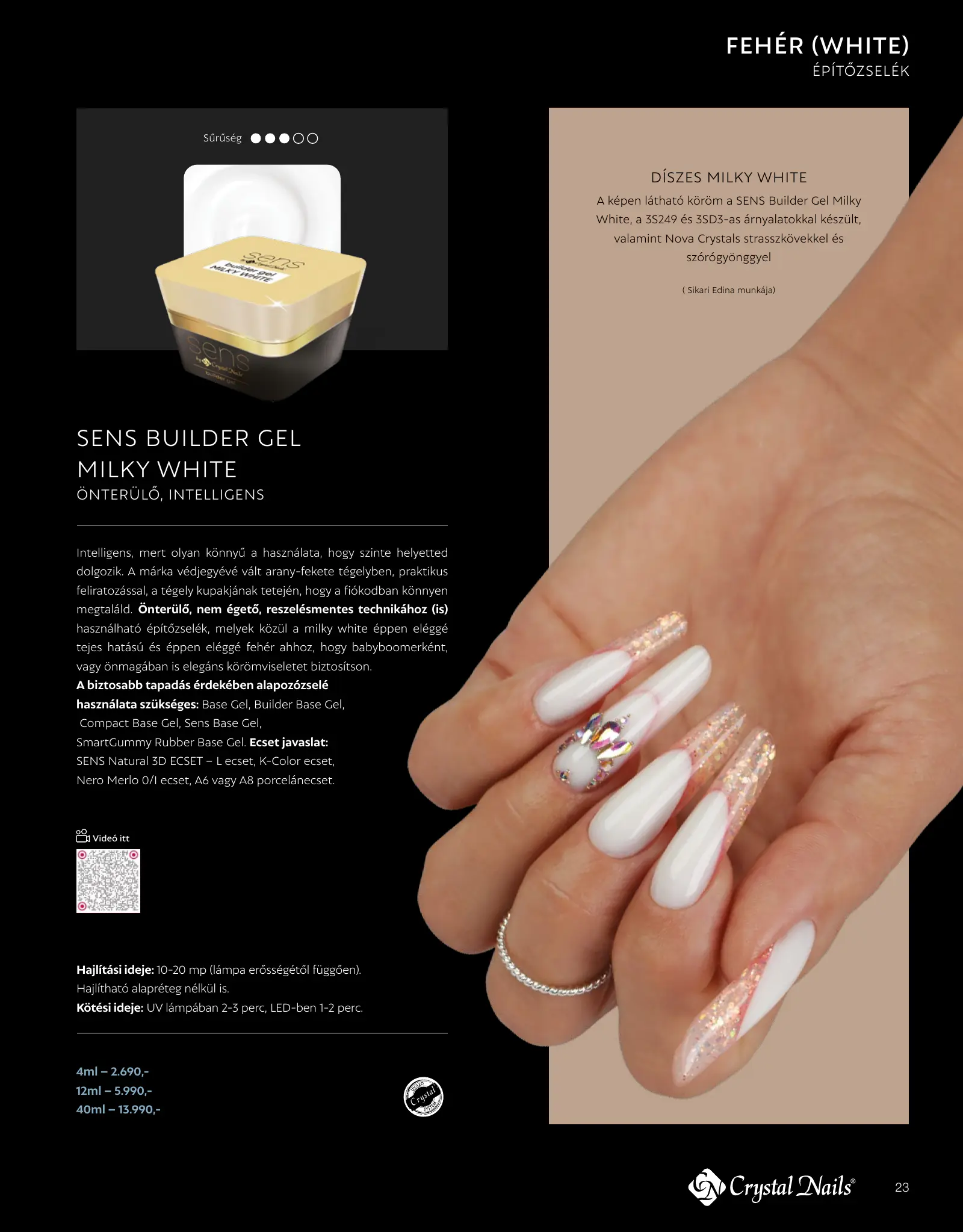 Crystal Nails akciós újság, 23. oldal (2026. jan. 1. – 2027. dec. 31.)