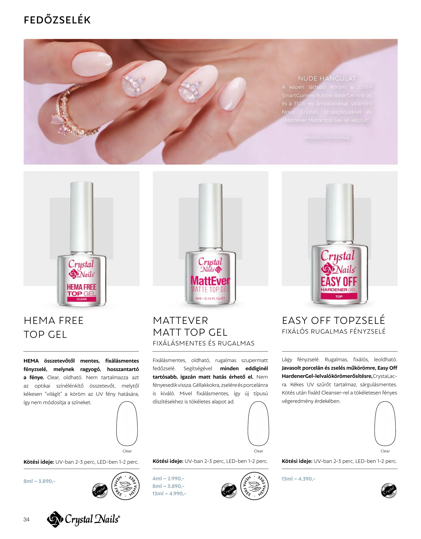 Crystal Nails akciós újság, 34. oldal (2026. jan. 1. – 2027. dec. 31.)
