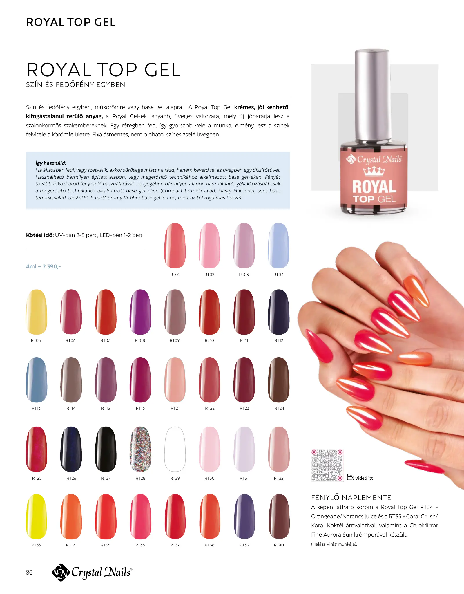 Crystal Nails akciós újság, 36. oldal (2026. jan. 1. – 2027. dec. 31.)