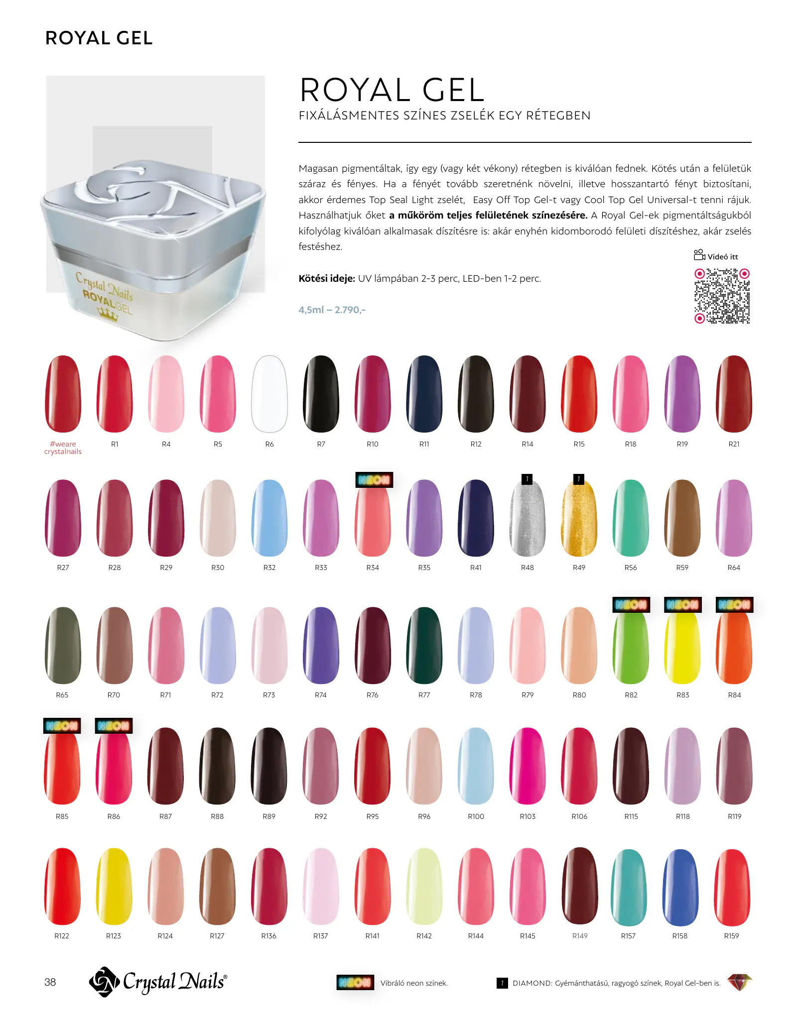 Crystal Nails akciós újság, 38. oldal (2026. jan. 1. – 2027. dec. 31.)