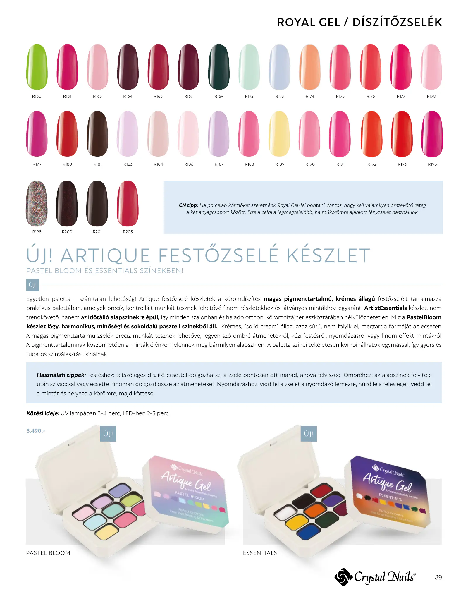 Crystal Nails akciós újság, 39. oldal (2026. jan. 1. – 2027. dec. 31.)