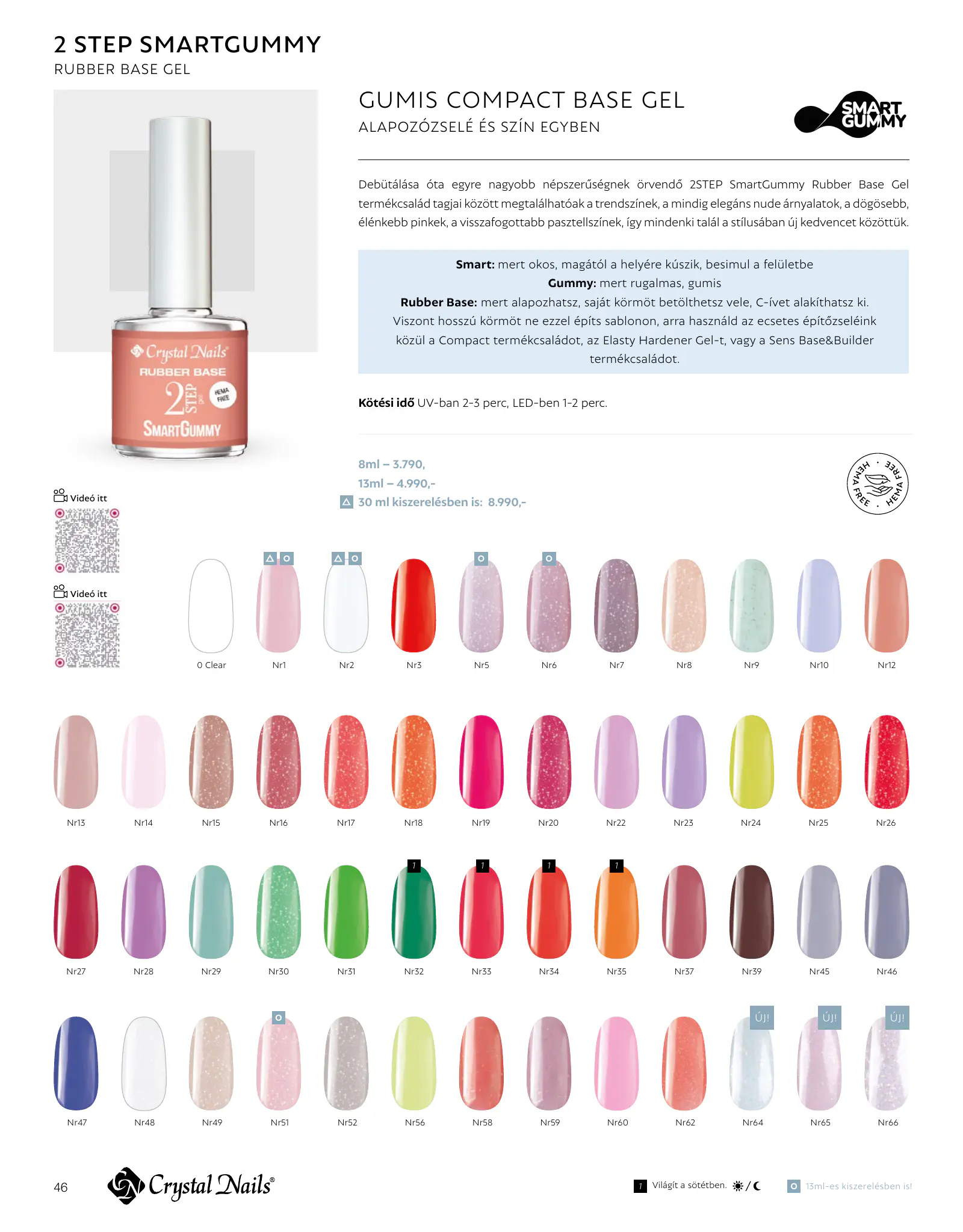 Crystal Nails akciós újság, 46. oldal (2026. jan. 1. – 2027. dec. 31.)
