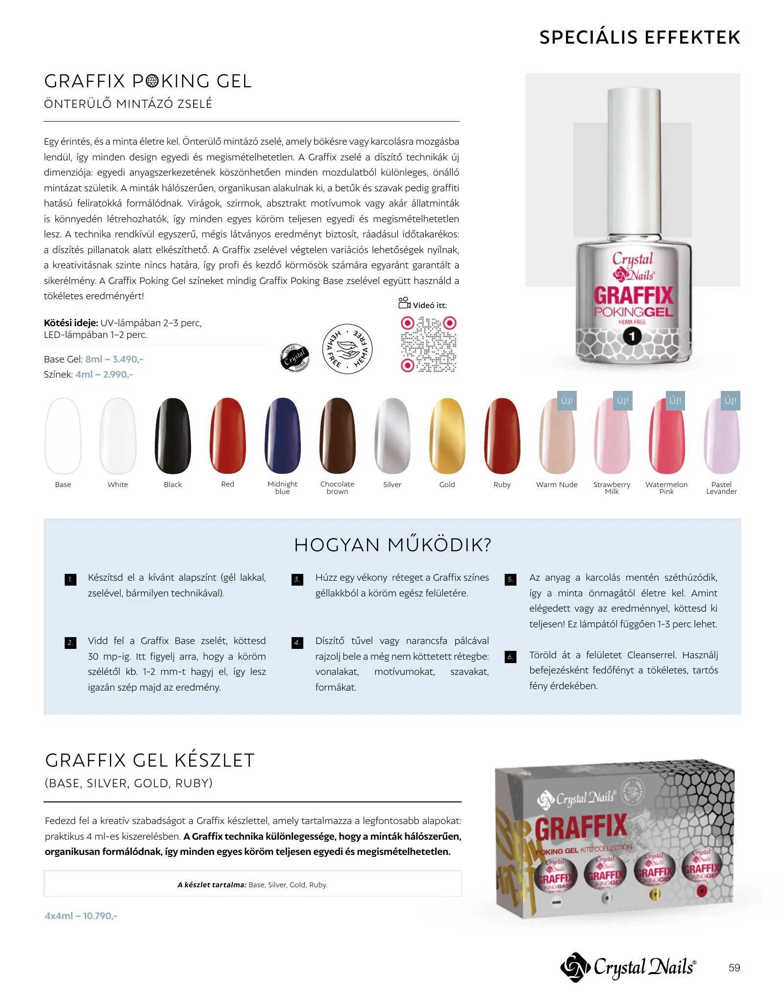 Crystal Nails akciós újság, 59. oldal (2026. jan. 1. – 2027. dec. 31.)