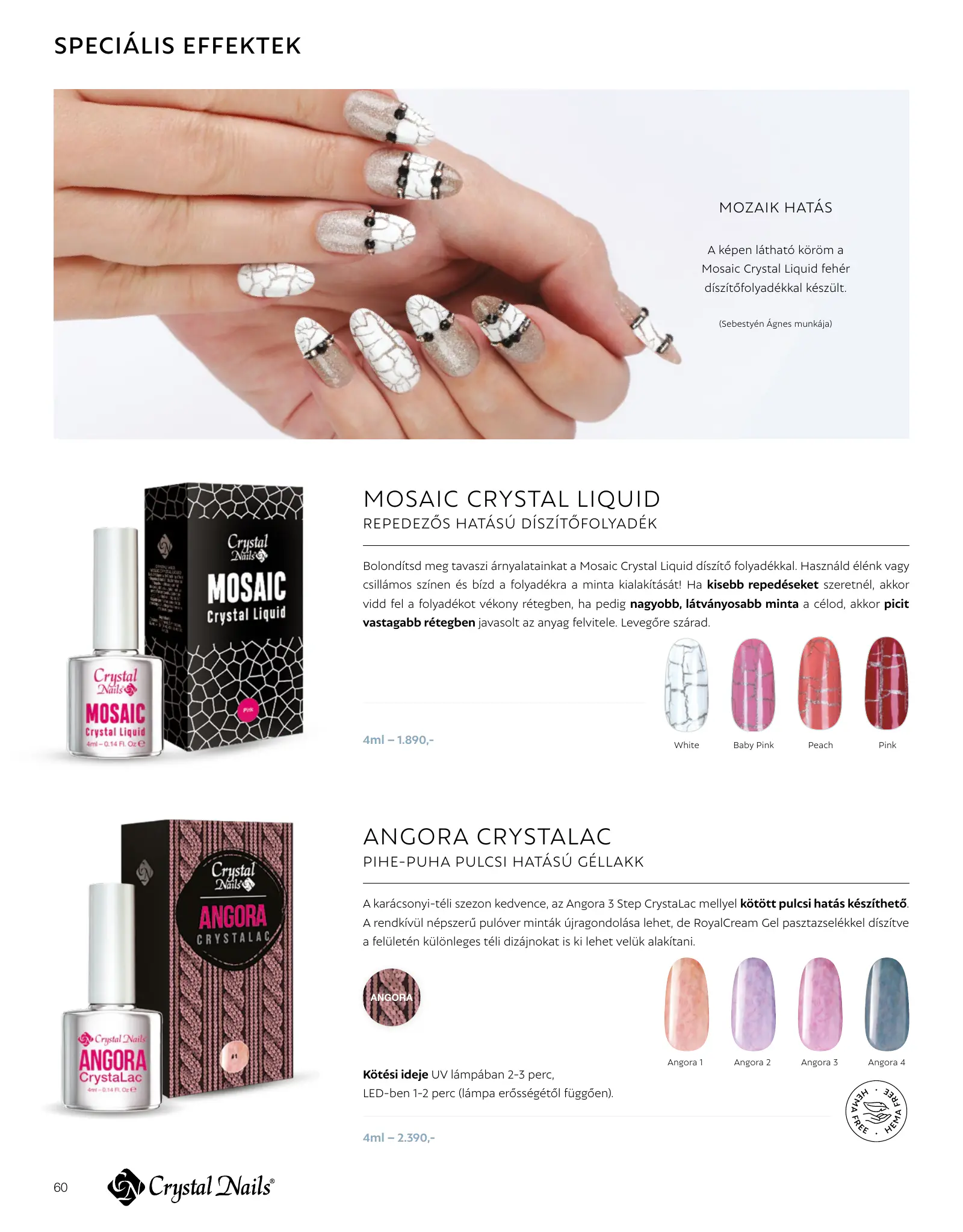 Crystal Nails akciós újság, 60. oldal (2026. jan. 1. – 2027. dec. 31.)