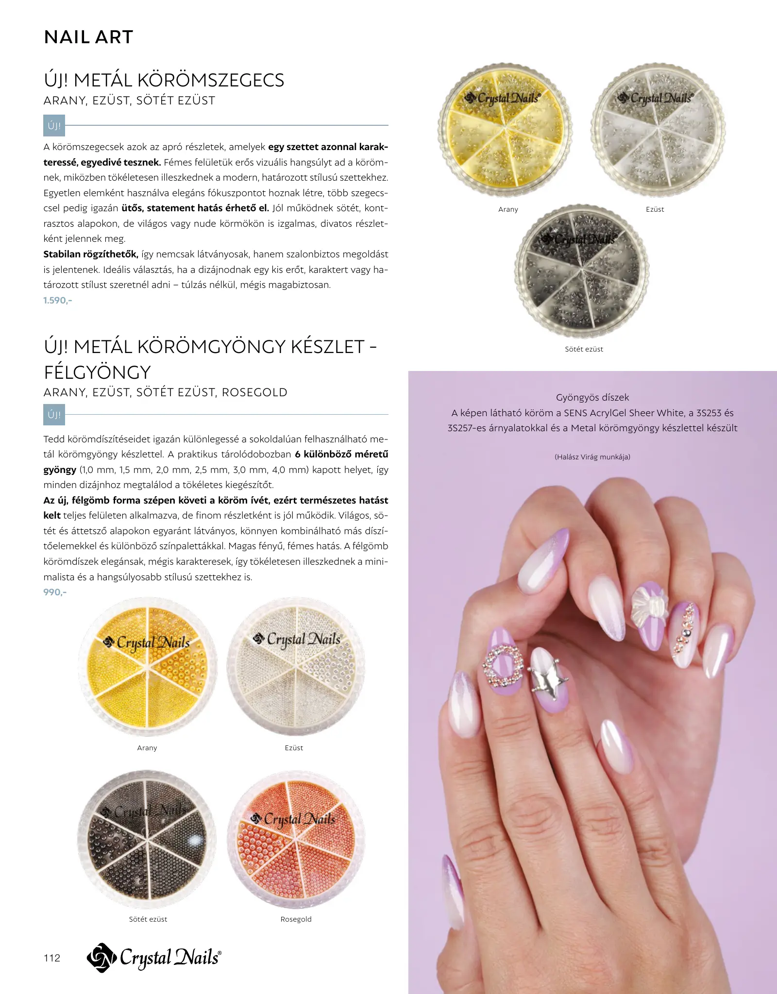 Crystal Nails akciós újság, 112. oldal (2026. jan. 1. – 2027. dec. 31.)