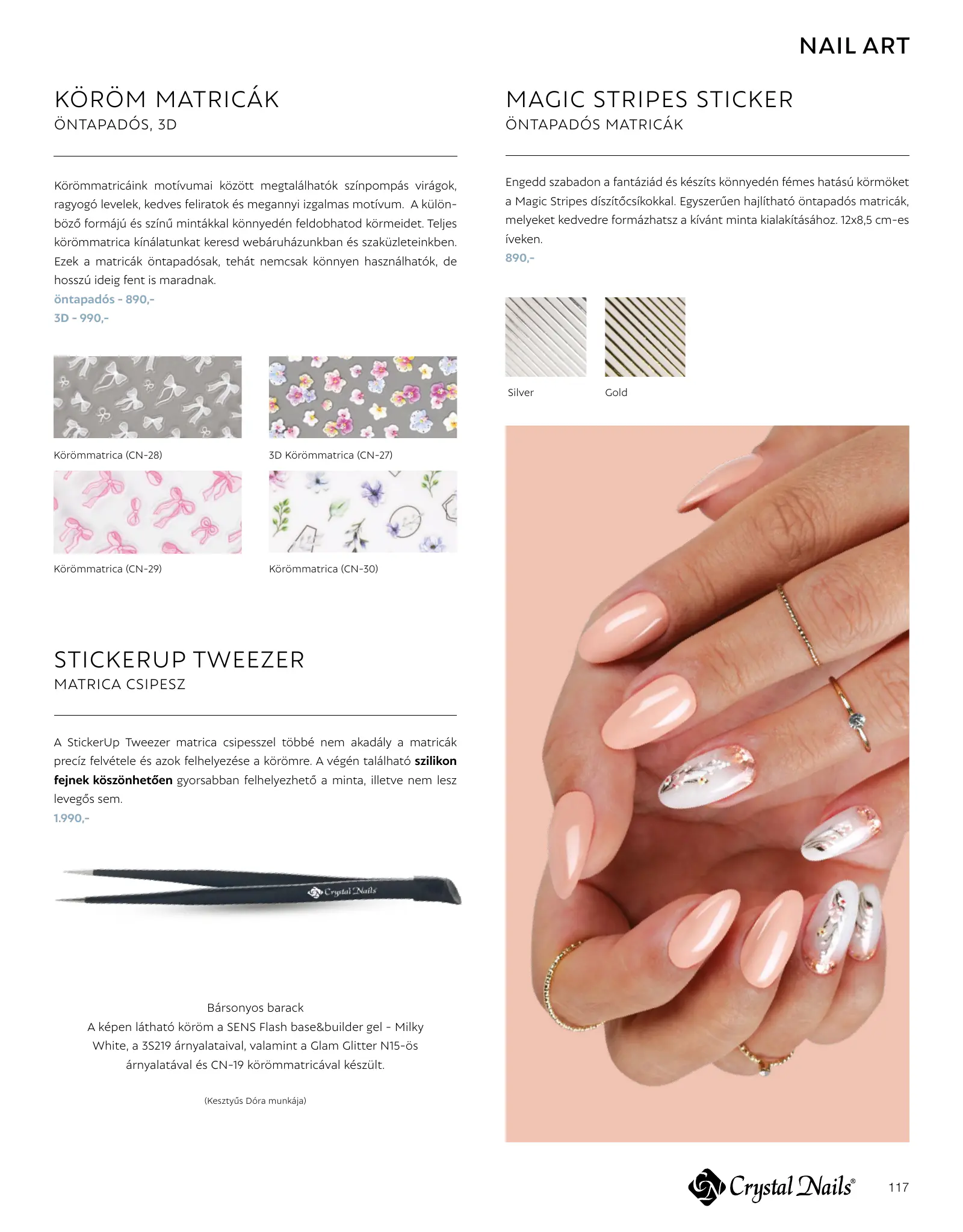 Crystal Nails akciós újság, 117. oldal (2026. jan. 1. – 2027. dec. 31.)