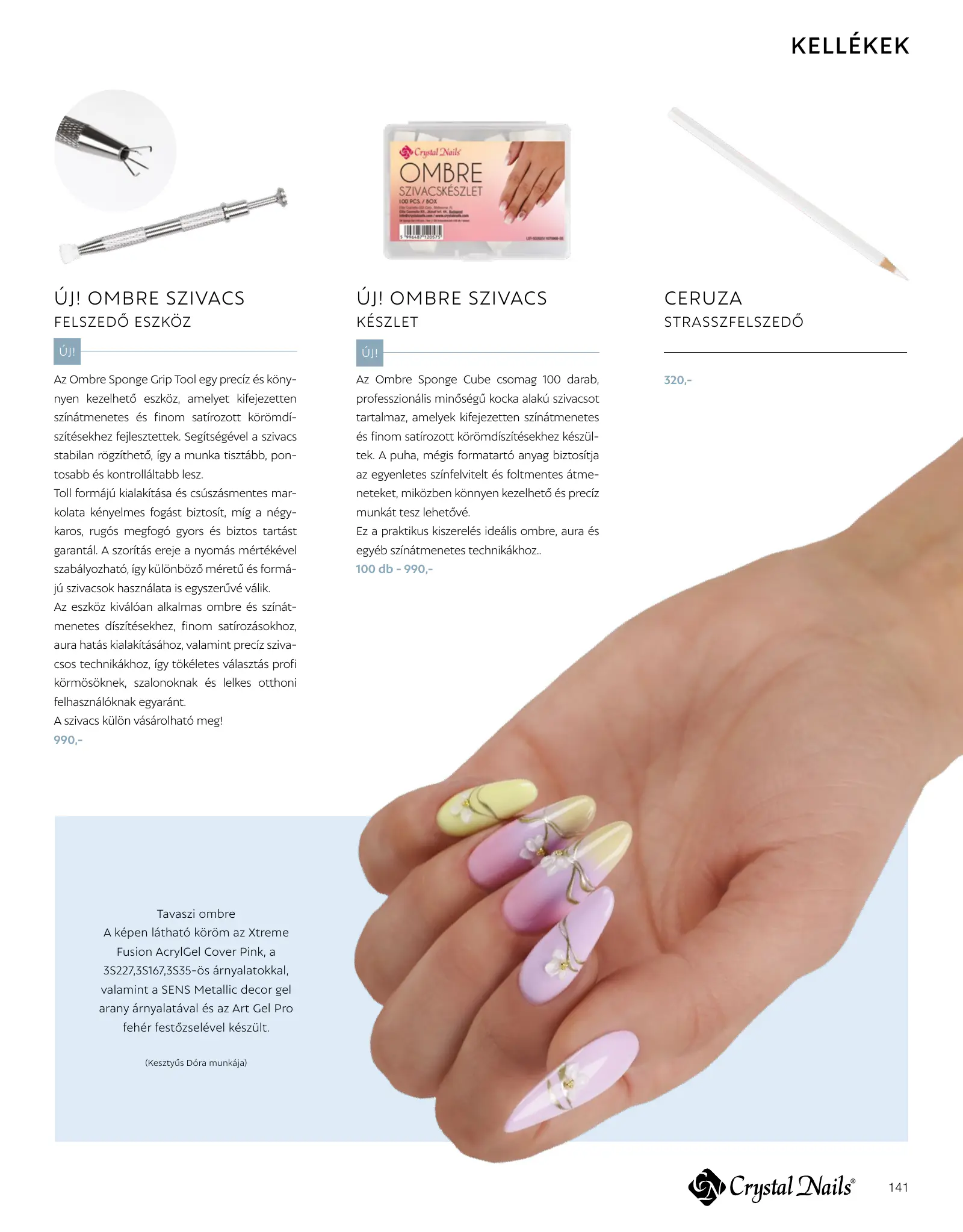Crystal Nails akciós újság, 141. oldal (2026. jan. 1. – 2027. dec. 31.)