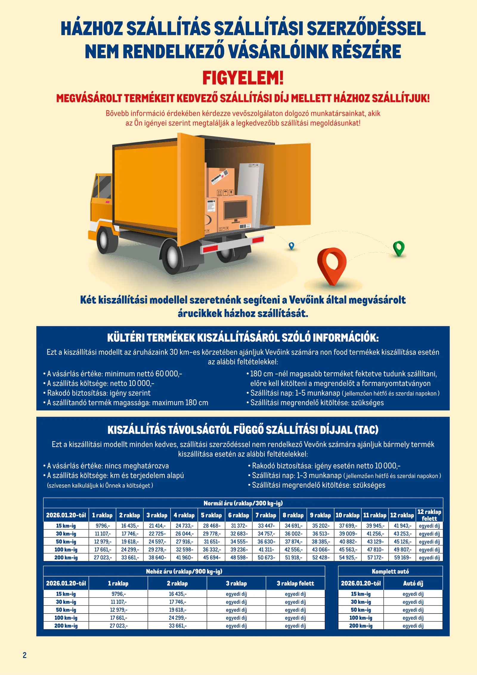 Metro Szezonális bútorok és kiegészítők, 2. oldal (febr. 16-ától)