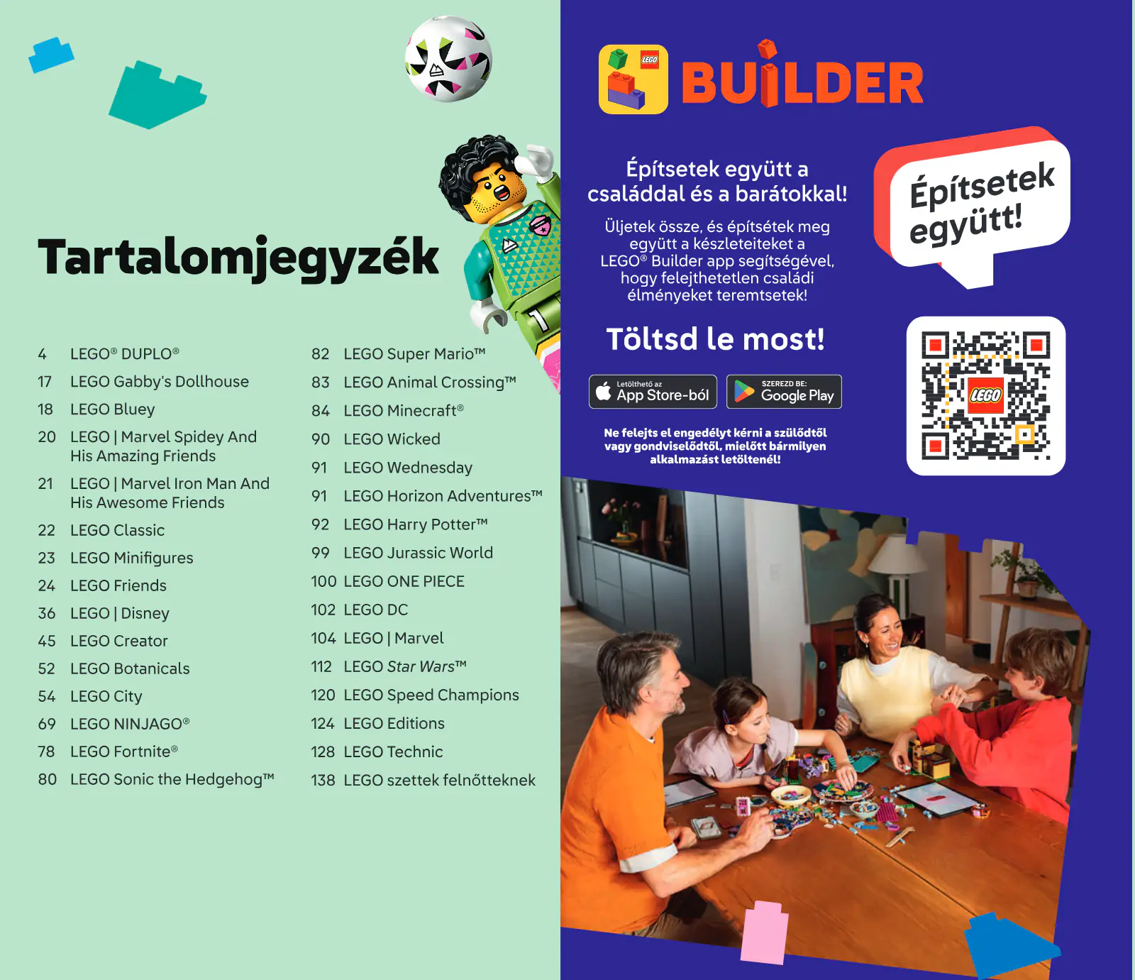 LEGO katalógus, 2. oldal (jún. 1. – dec. 31.)