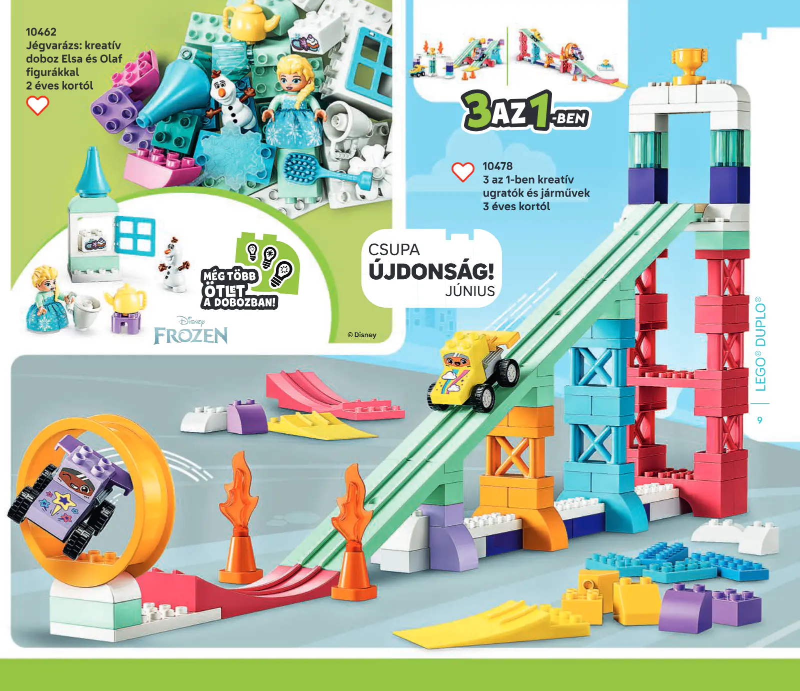 LEGO katalógus, 9. oldal (jún. 1. – dec. 31.)