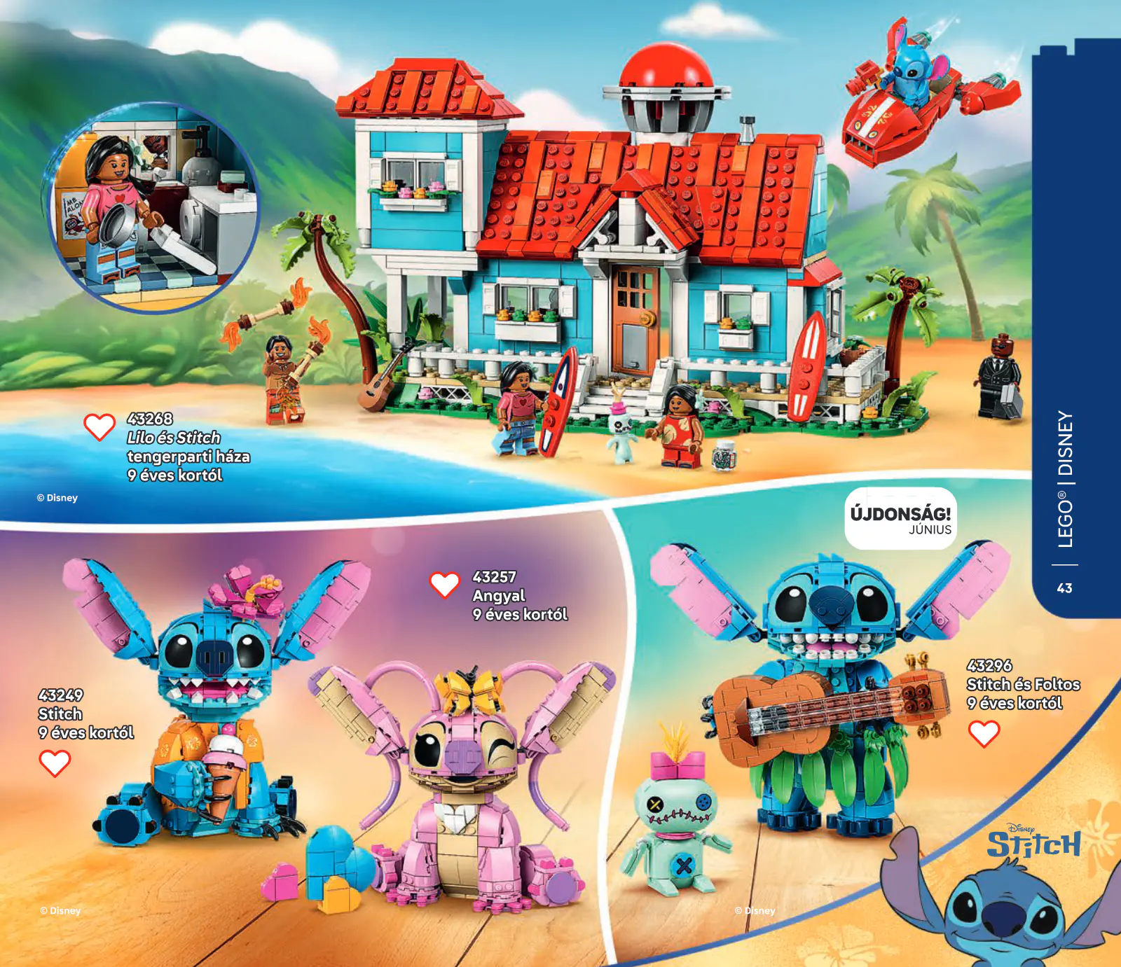 LEGO katalógus, 43. oldal (jún. 1. – dec. 31.)