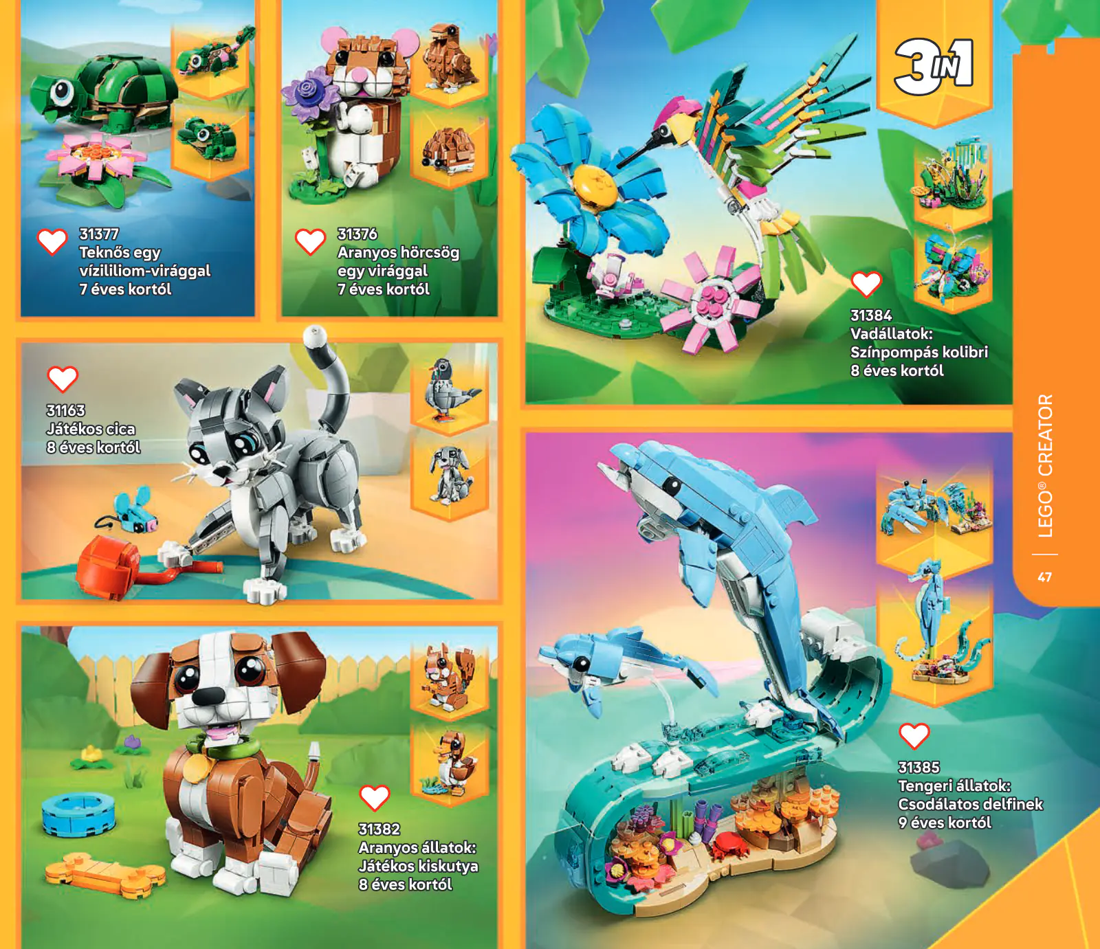 LEGO katalógus, 47. oldal (jún. 1. – dec. 31.)