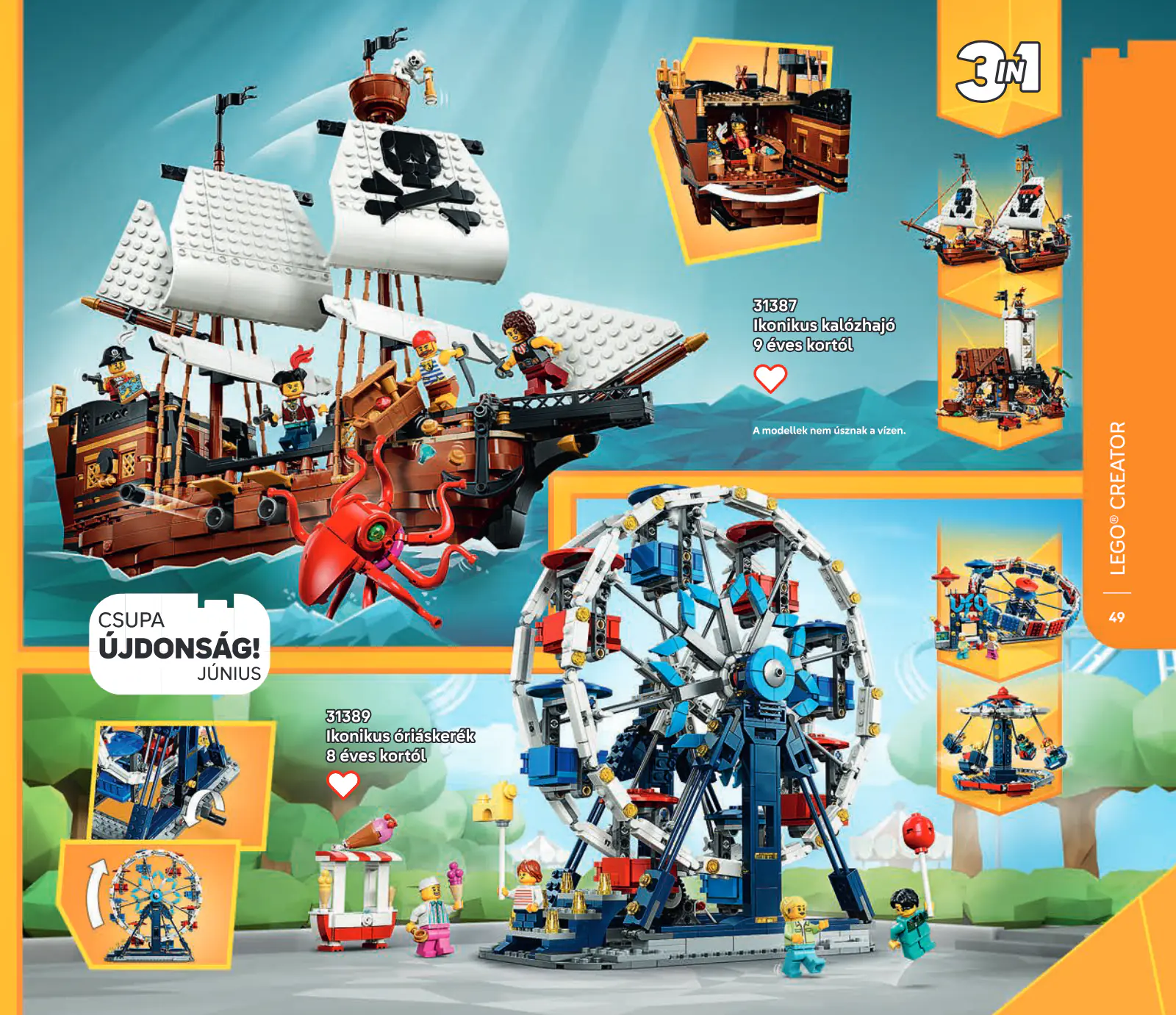 LEGO katalógus, 49. oldal (jún. 1. – dec. 31.)