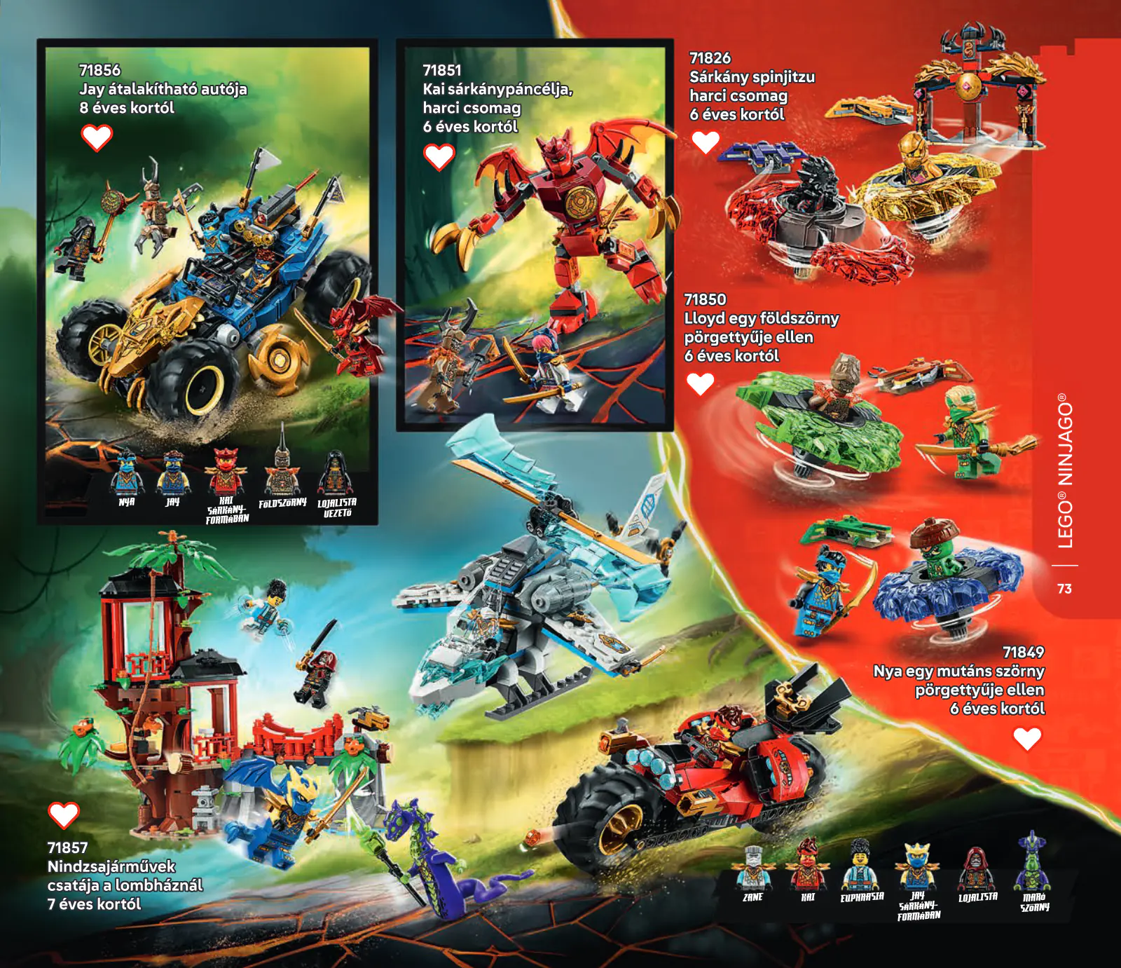 LEGO katalógus, 73. oldal (jún. 1. – dec. 31.)