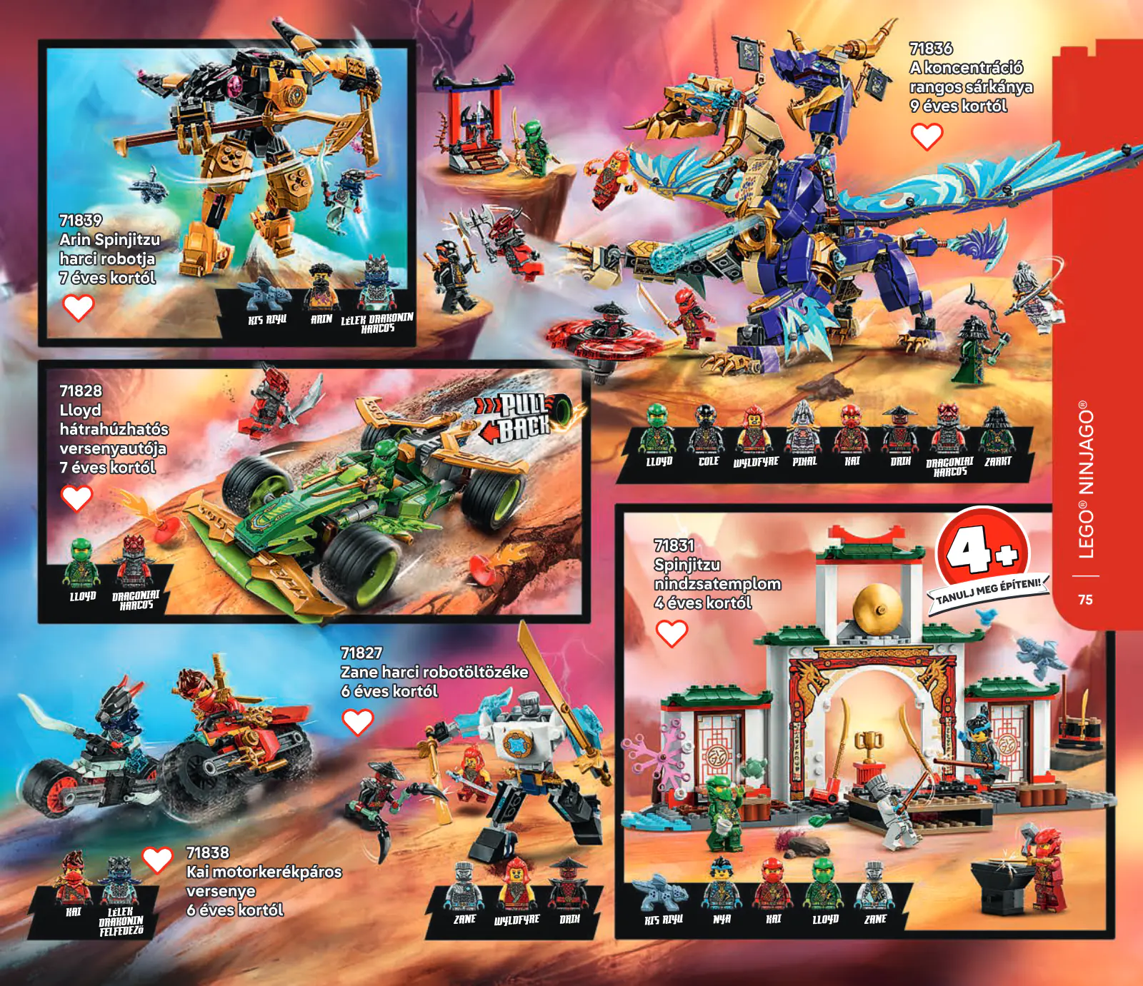 LEGO katalógus, 75. oldal (jún. 1. – dec. 31.)