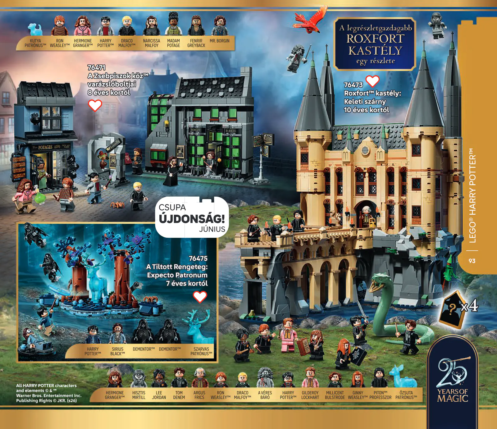 LEGO katalógus, 93. oldal (jún. 1. – dec. 31.)