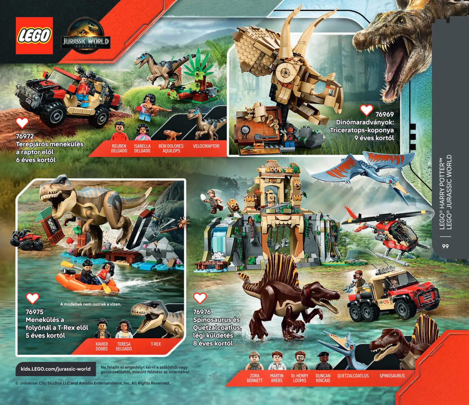 LEGO katalógus, 99. oldal (jún. 1. – dec. 31.)