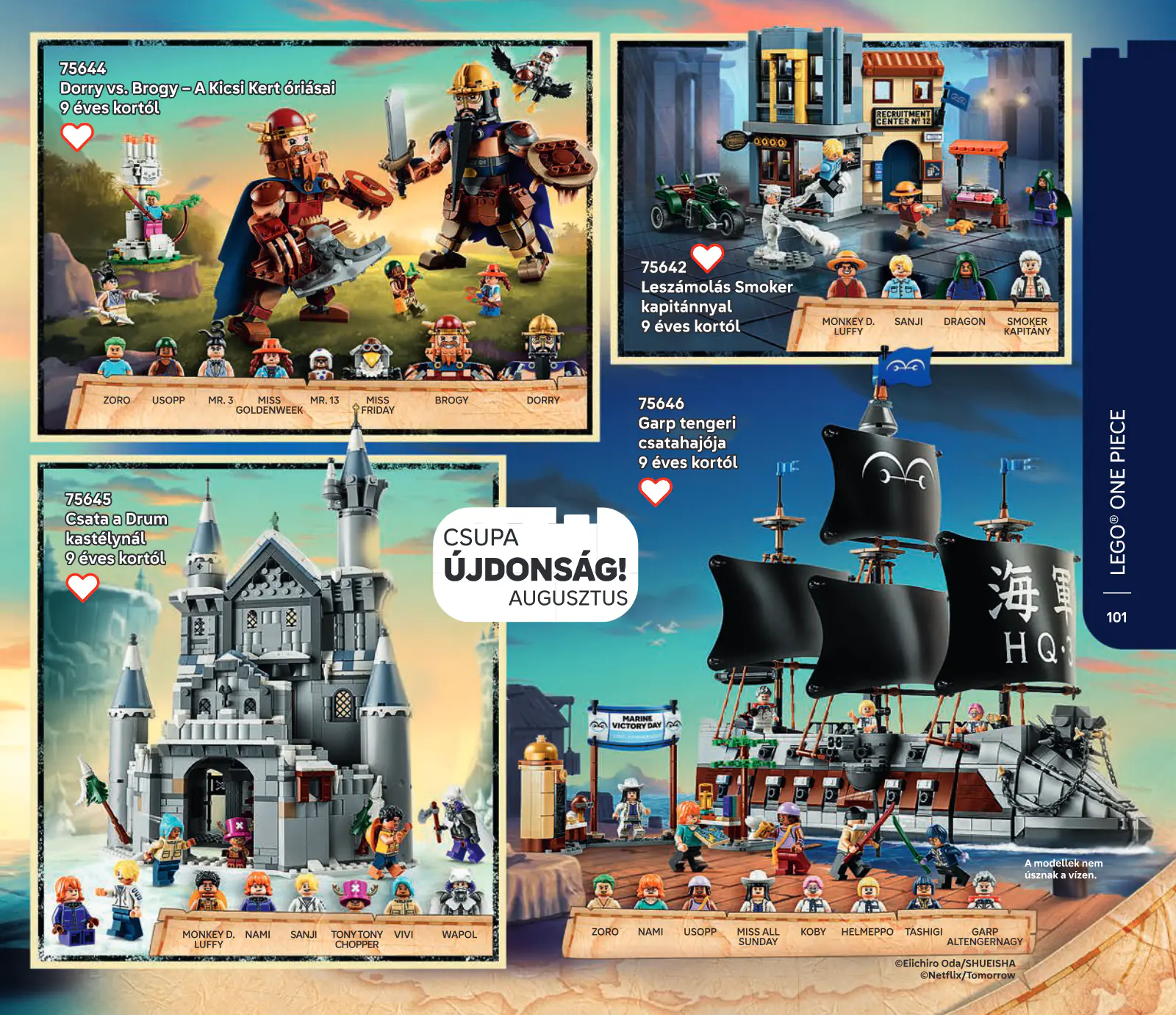 LEGO katalógus, 101. oldal (jún. 1. – dec. 31.)
