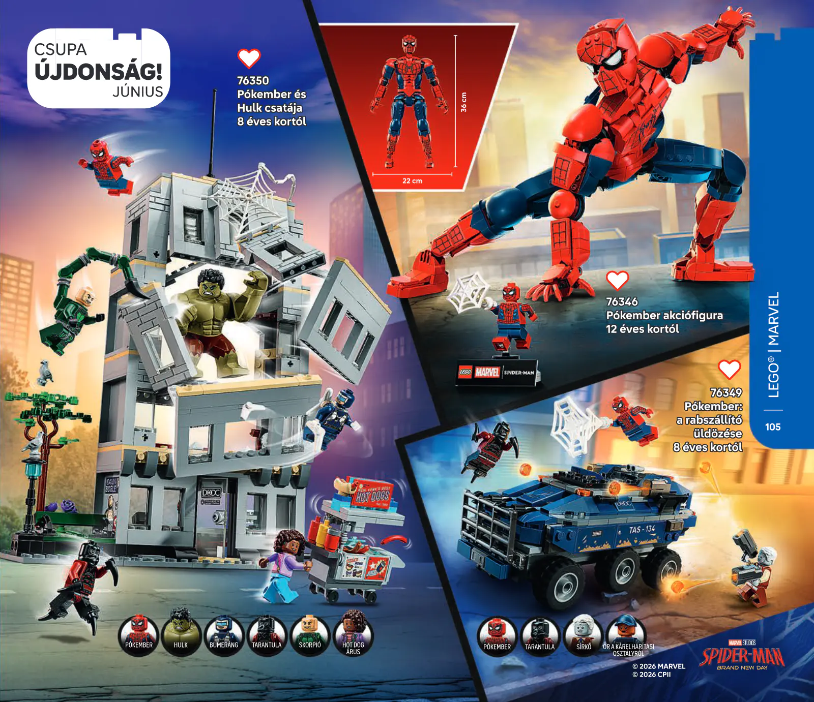 LEGO katalógus, 105. oldal (jún. 1. – dec. 31.)