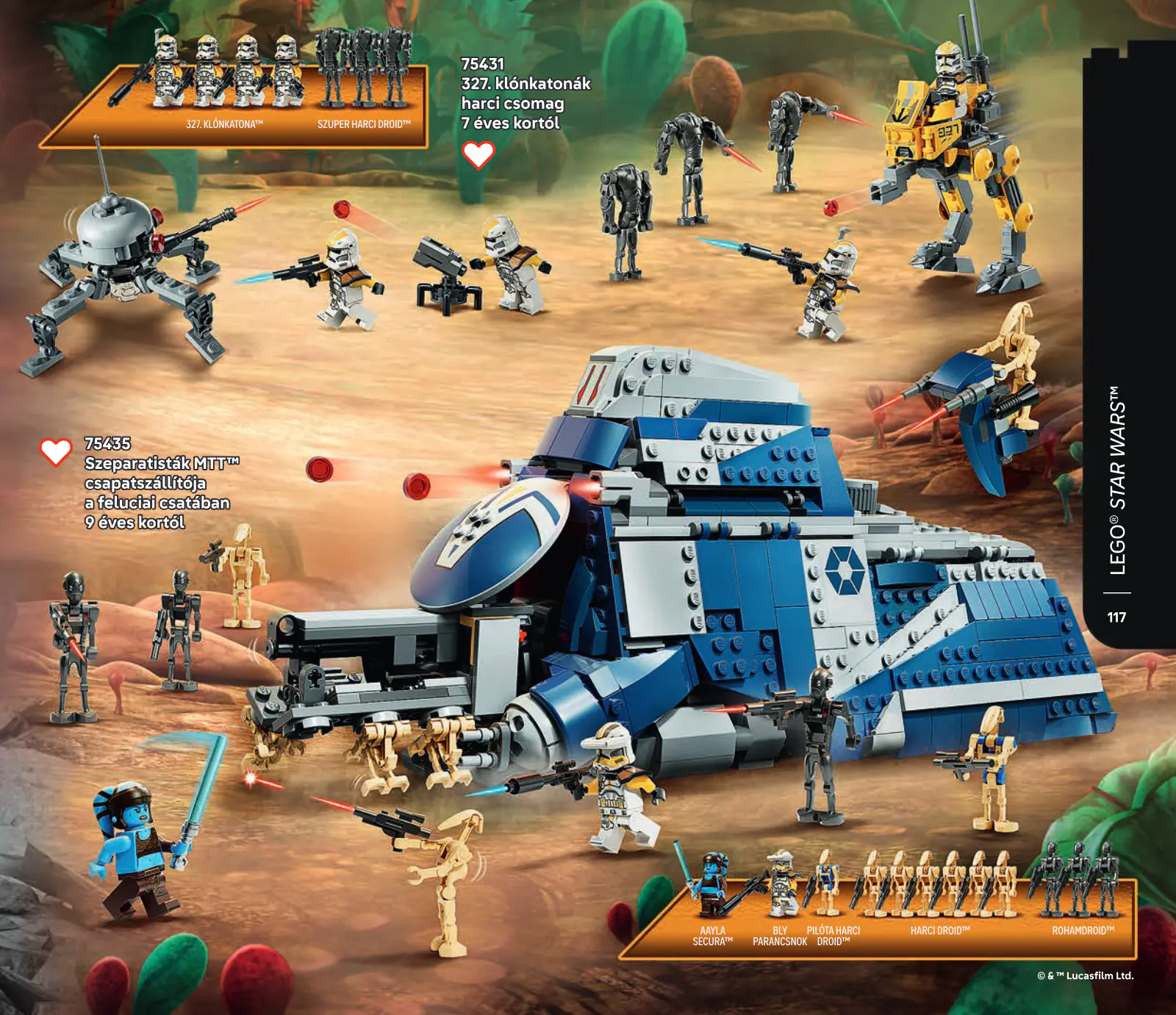 LEGO katalógus, 117. oldal (jún. 1. – dec. 31.)