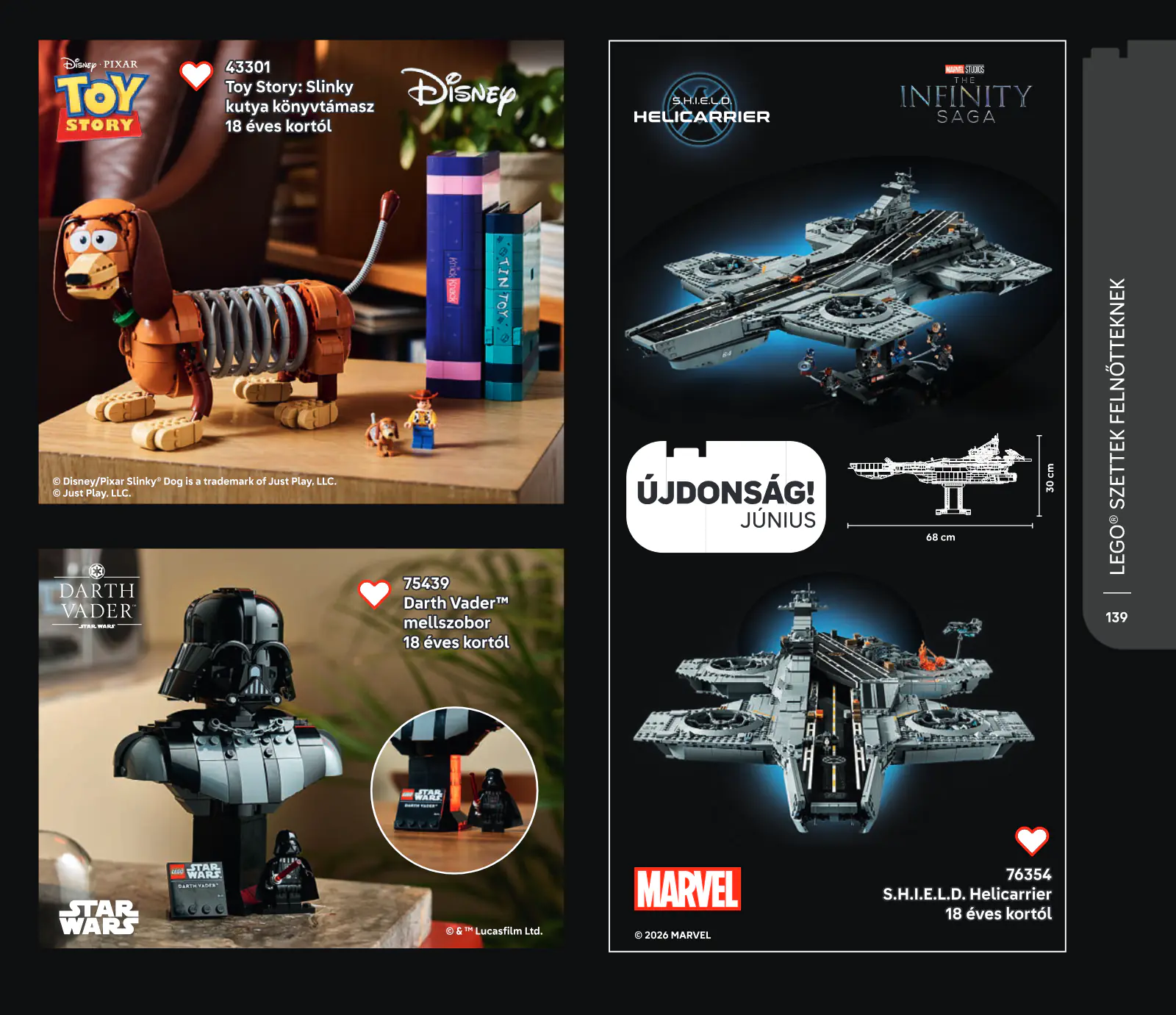LEGO katalógus, 139. oldal (jún. 1. – dec. 31.)