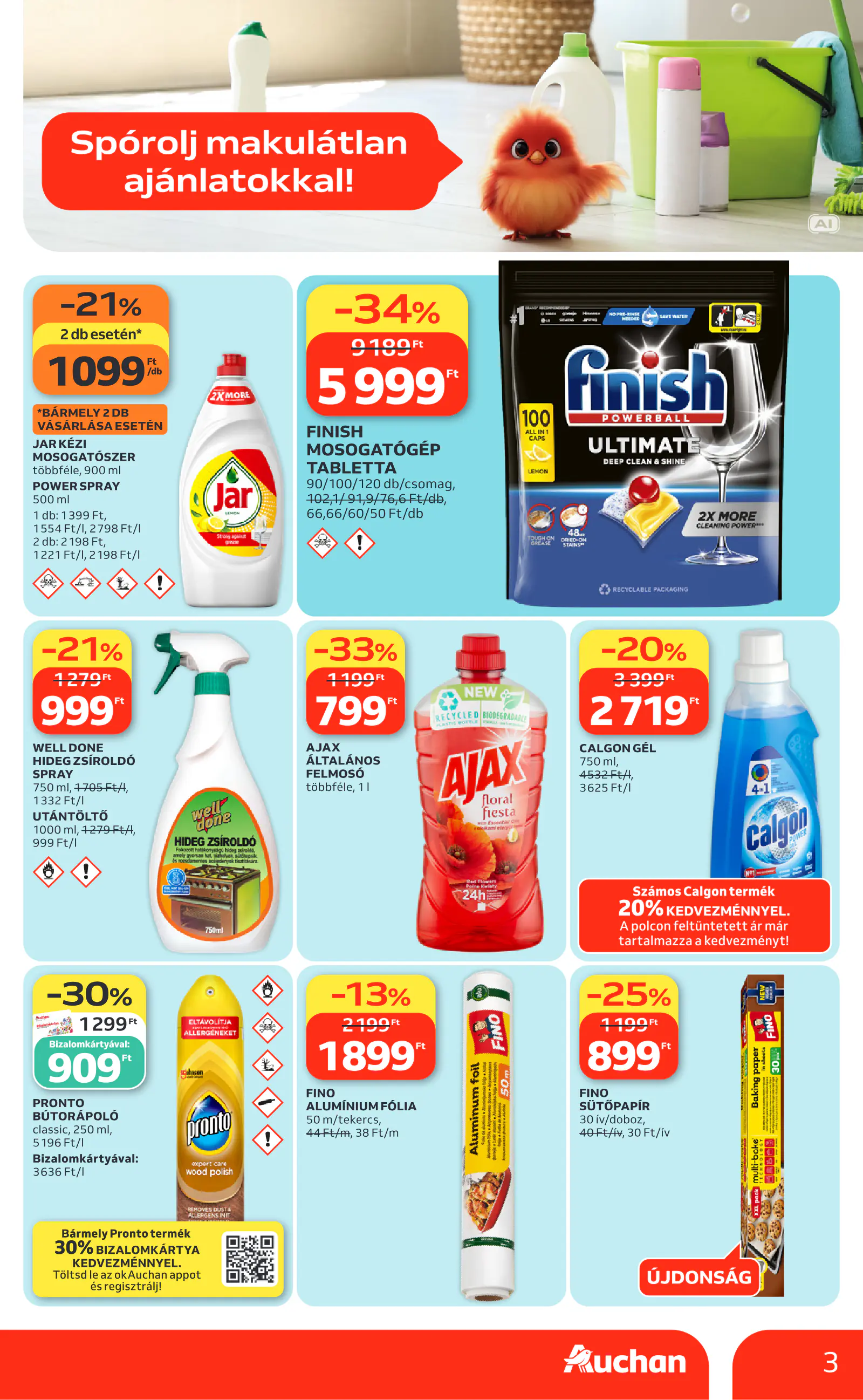 Auchan Őszi nagytakarítás, 3. oldal (szept. 24. – okt. 14.)