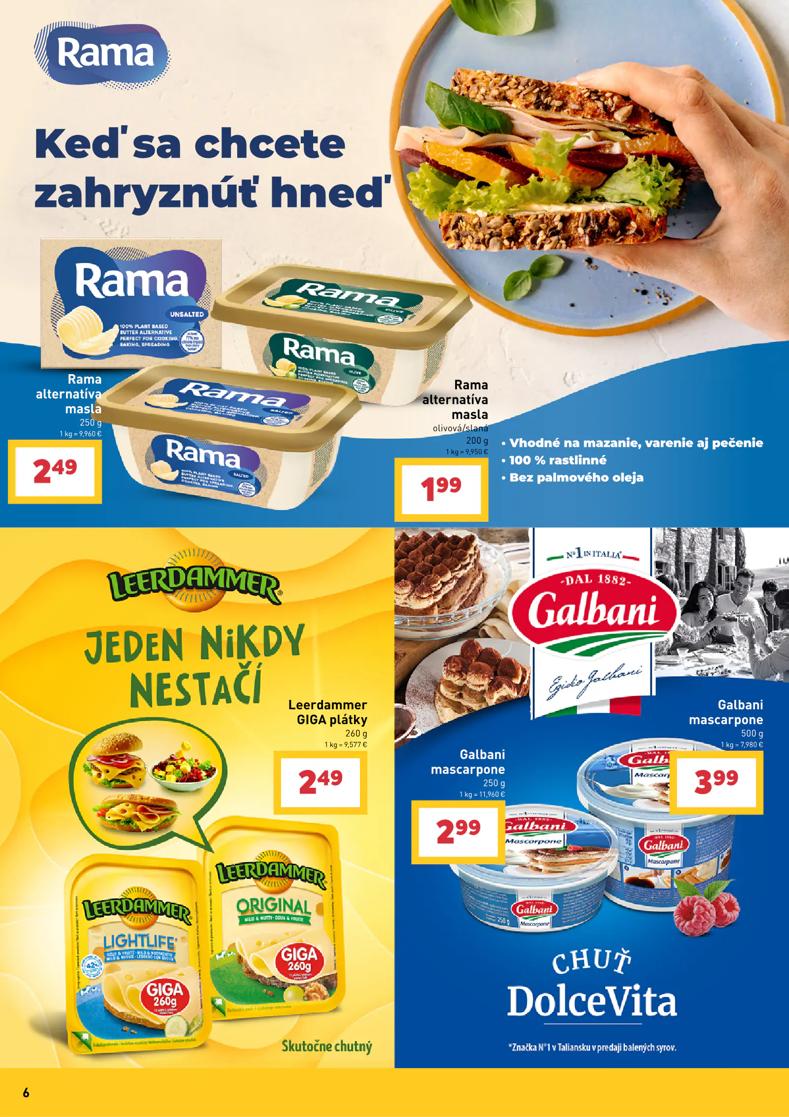 Katalóg BILLA Partners W40-W42 2026, 6. oldal (szept. 30. – okt. 20.)
