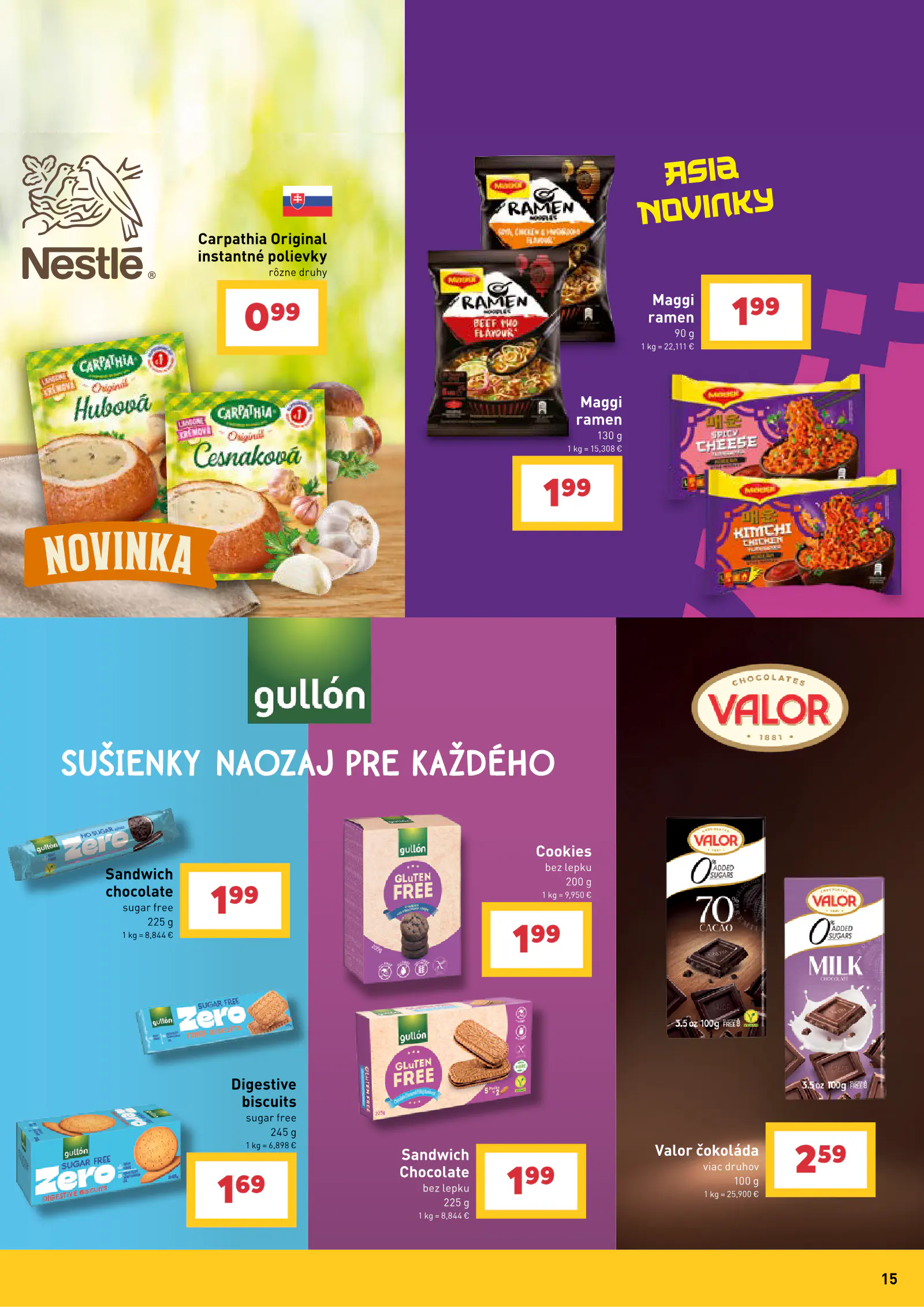 Katalóg BILLA Partners W40-W42 2026, 15. oldal (szept. 30. – okt. 20.)