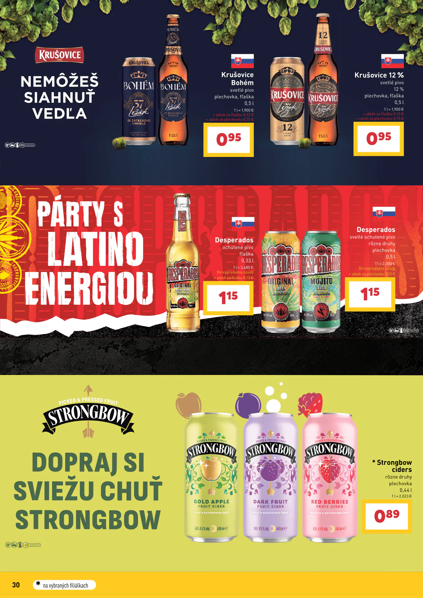 Katalóg BILLA Partners W40-W42 2026, 30. oldal (szept. 30. – okt. 20.)
