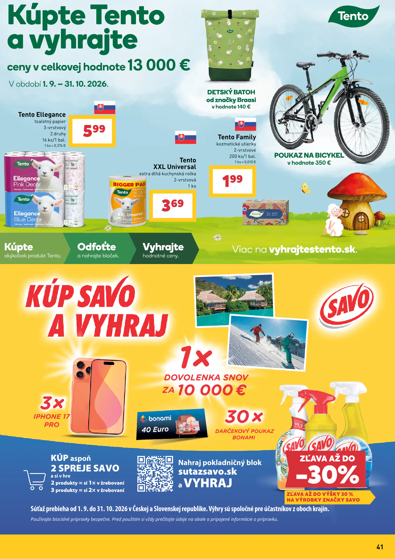 Katalóg BILLA Partners W40-W42 2026, 41. oldal (szept. 30. – okt. 20.)