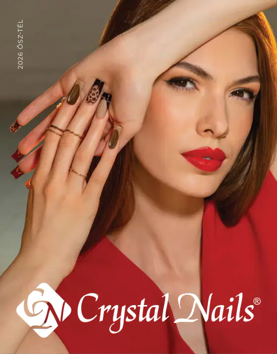 Crystal Nails akciós újság – 2026. szept. 1. – 2027. febr. 28.