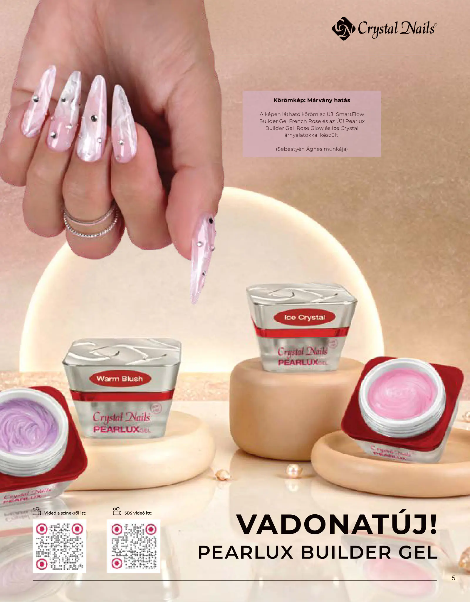 Crystal Nails akciós újság, 5. oldal (2026. szept. 1. – 2027. febr. 28.)