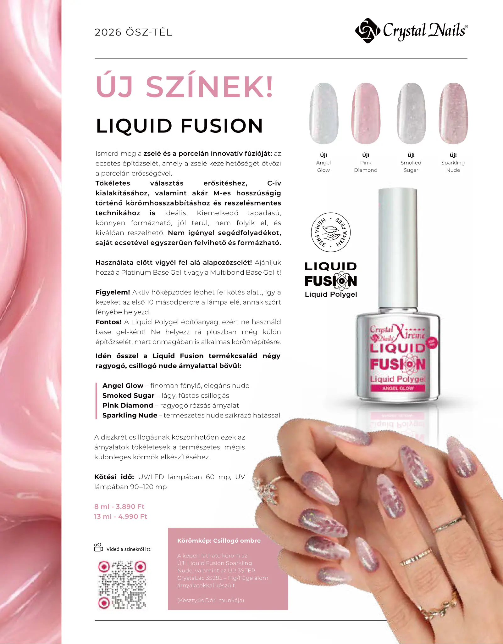 Crystal Nails akciós újság, 7. oldal (2026. szept. 1. – 2027. febr. 28.)