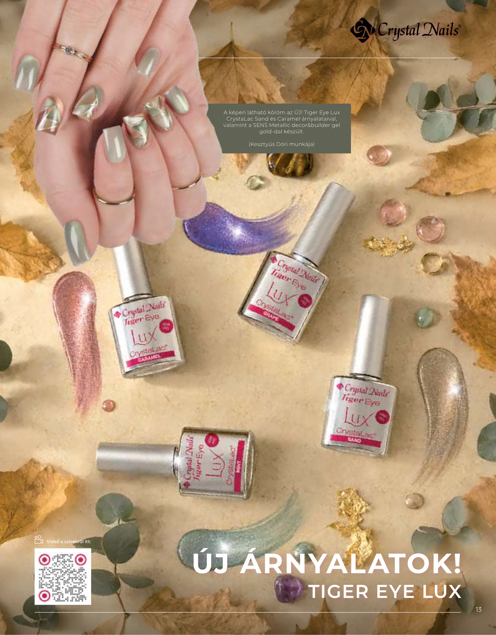 Crystal Nails akciós újság, 13. oldal (2026. szept. 1. – 2027. febr. 28.)