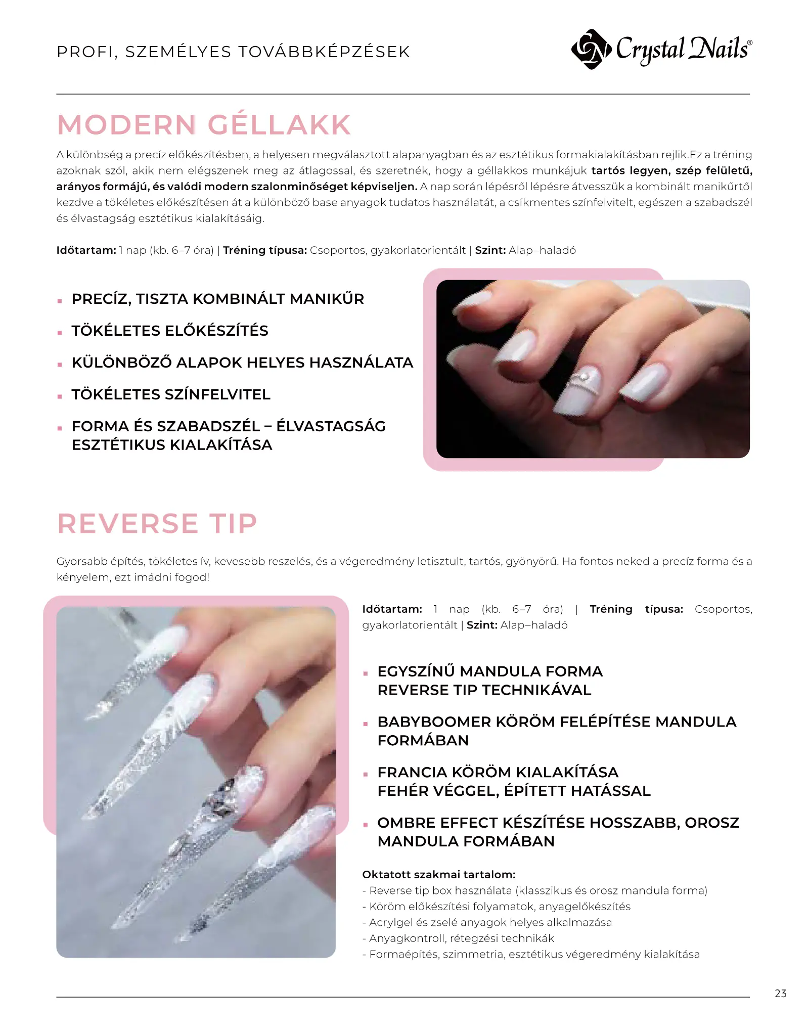 Crystal Nails akciós újság, 23. oldal (2026. szept. 1. – 2027. febr. 28.)
