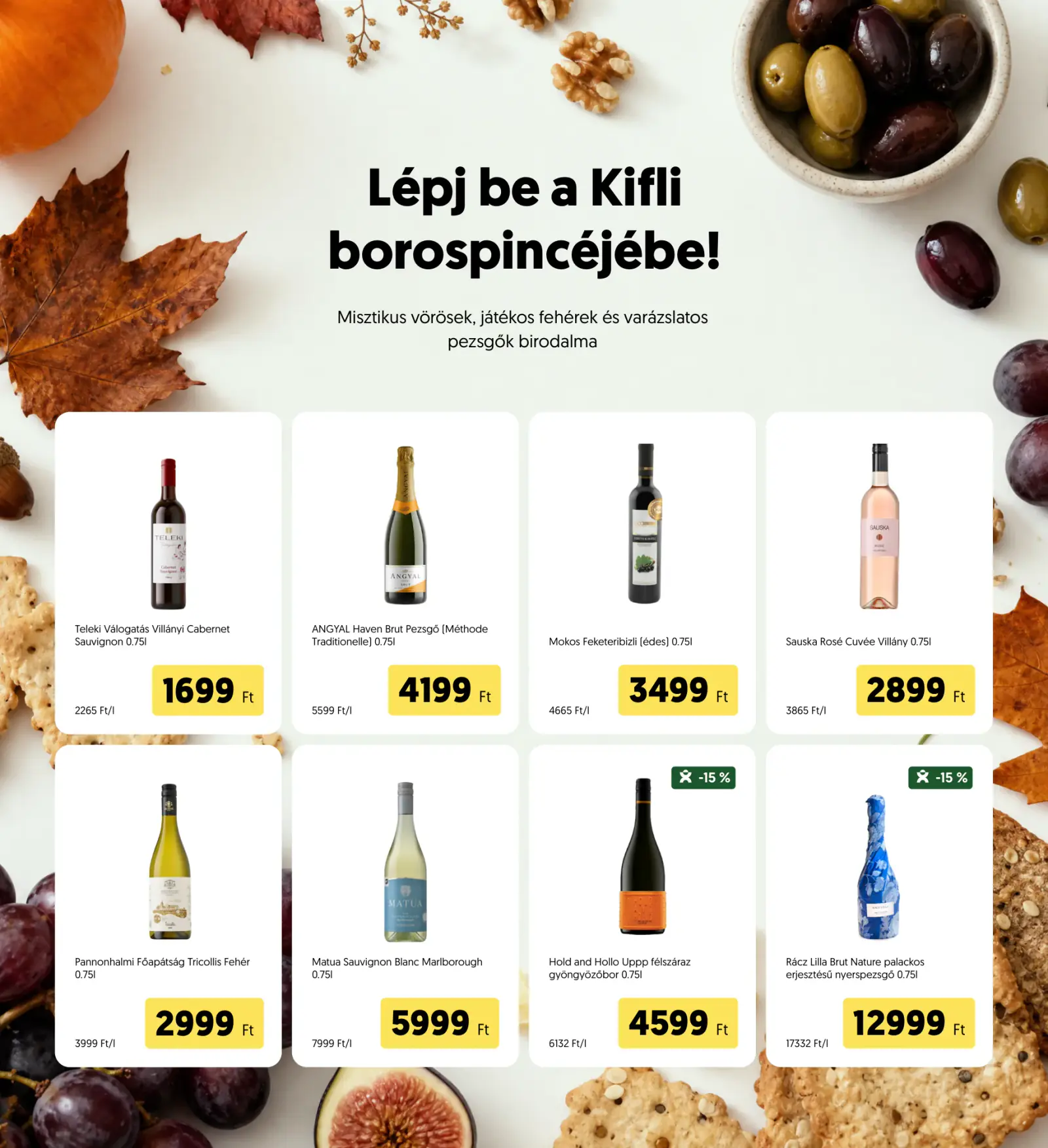 Kifli.hu Őszi katalógus 2026, 34. oldal (szept. 1. – nov. 30.)
