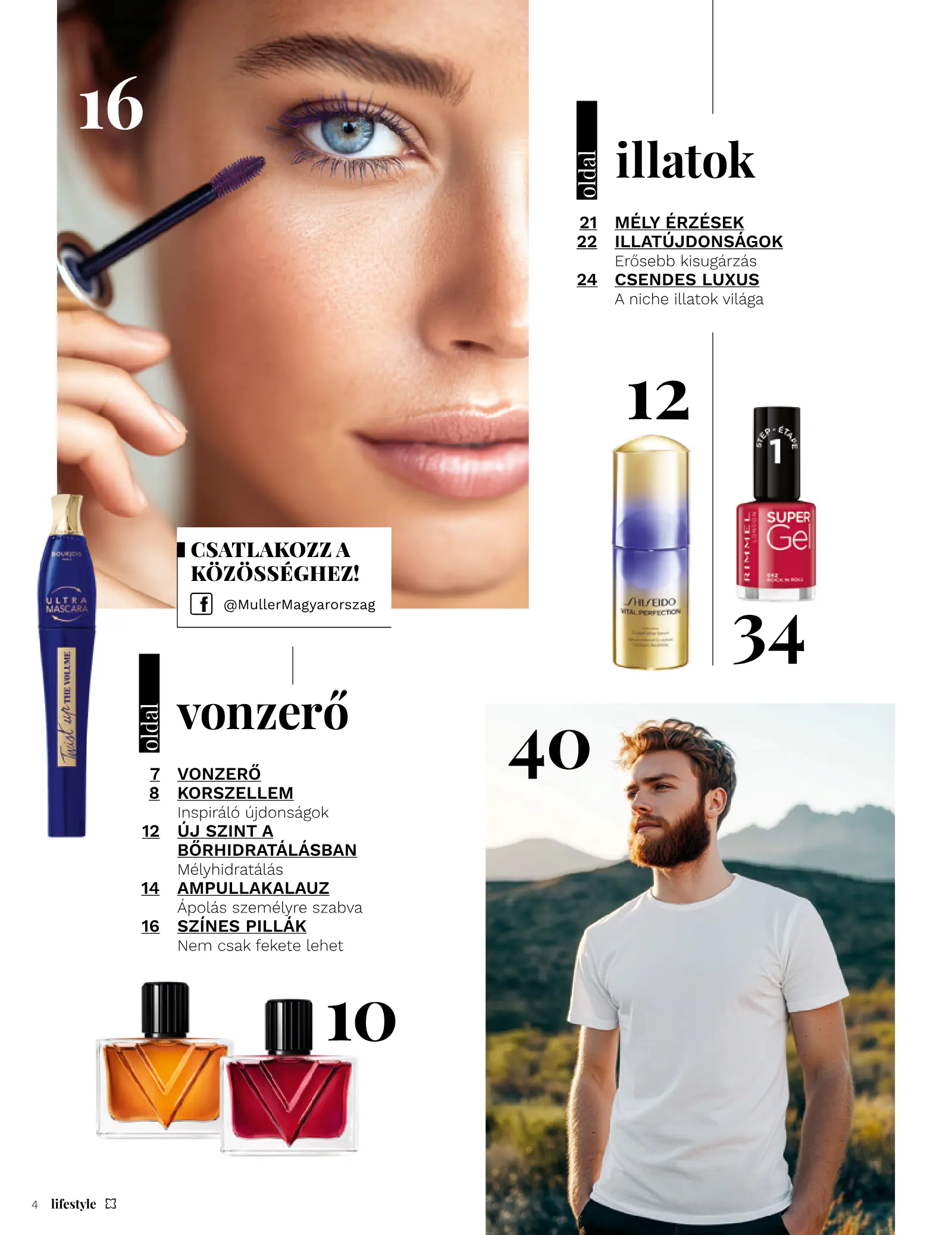 Müller Lifestyle magazin, 4. oldal (szept. 1. – okt. 31.)