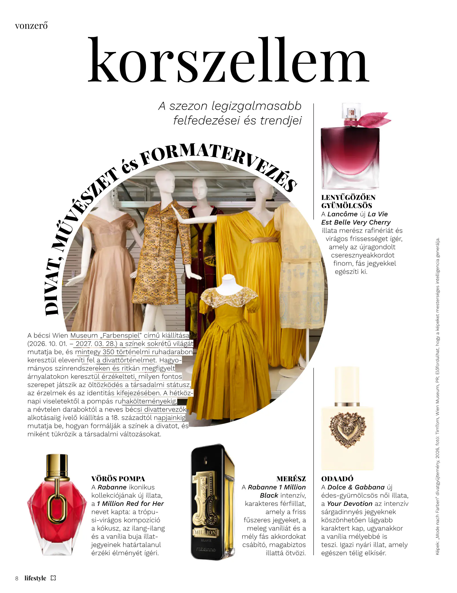 Müller Lifestyle magazin, 8. oldal (szept. 1. – okt. 31.)