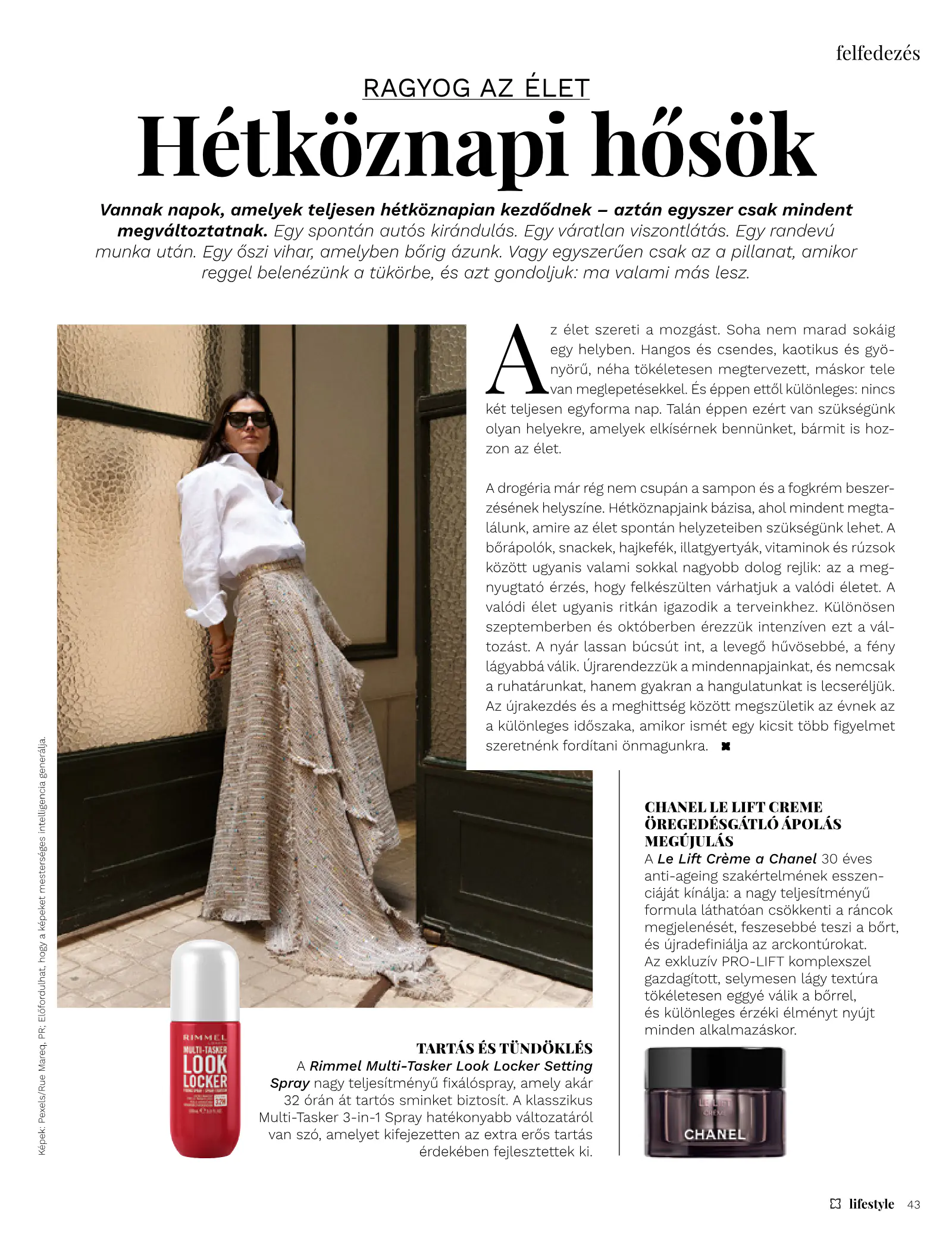 Müller Lifestyle magazin, 43. oldal (szept. 1. – okt. 31.)