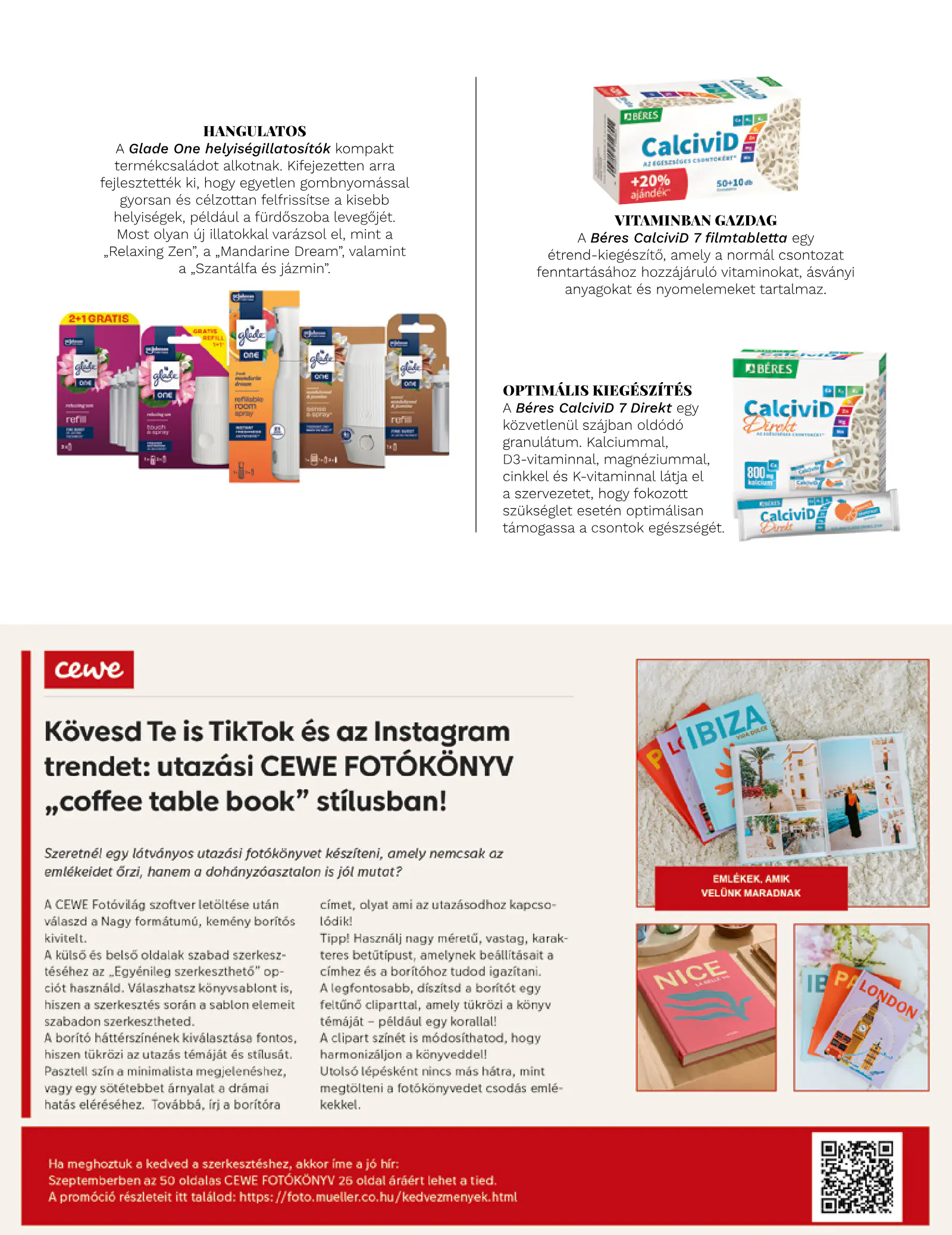Müller Lifestyle magazin, 45. oldal (szept. 1. – okt. 31.)