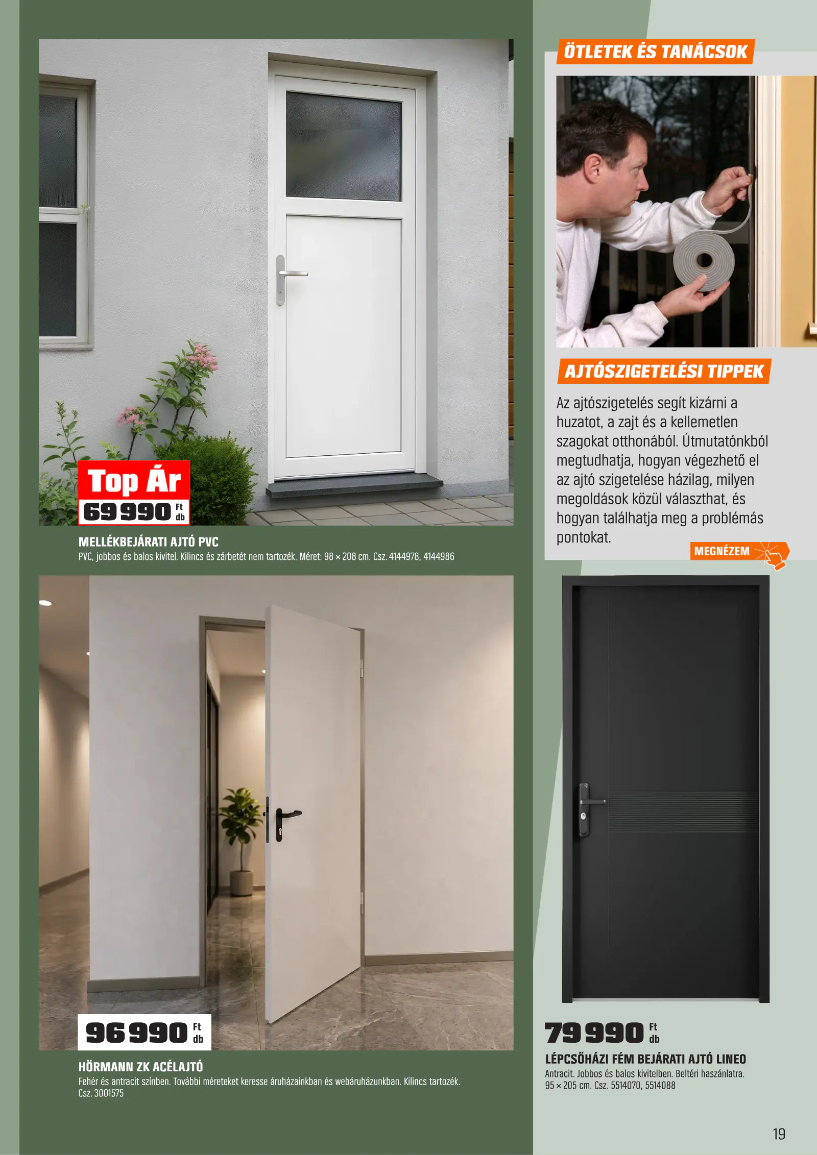 Obi Kezdjen bele az őszi projektekbe, 19. oldal (szept. 29. – nov. 2.)