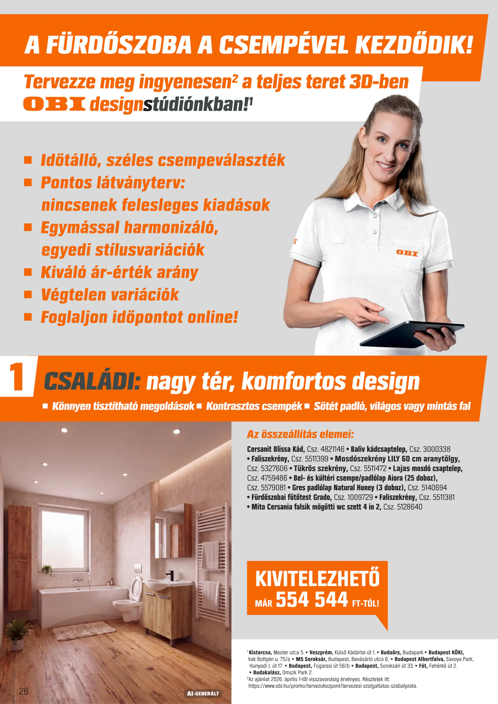 Obi Kezdjen bele az őszi projektekbe, 26. oldal (szept. 29. – nov. 2.)