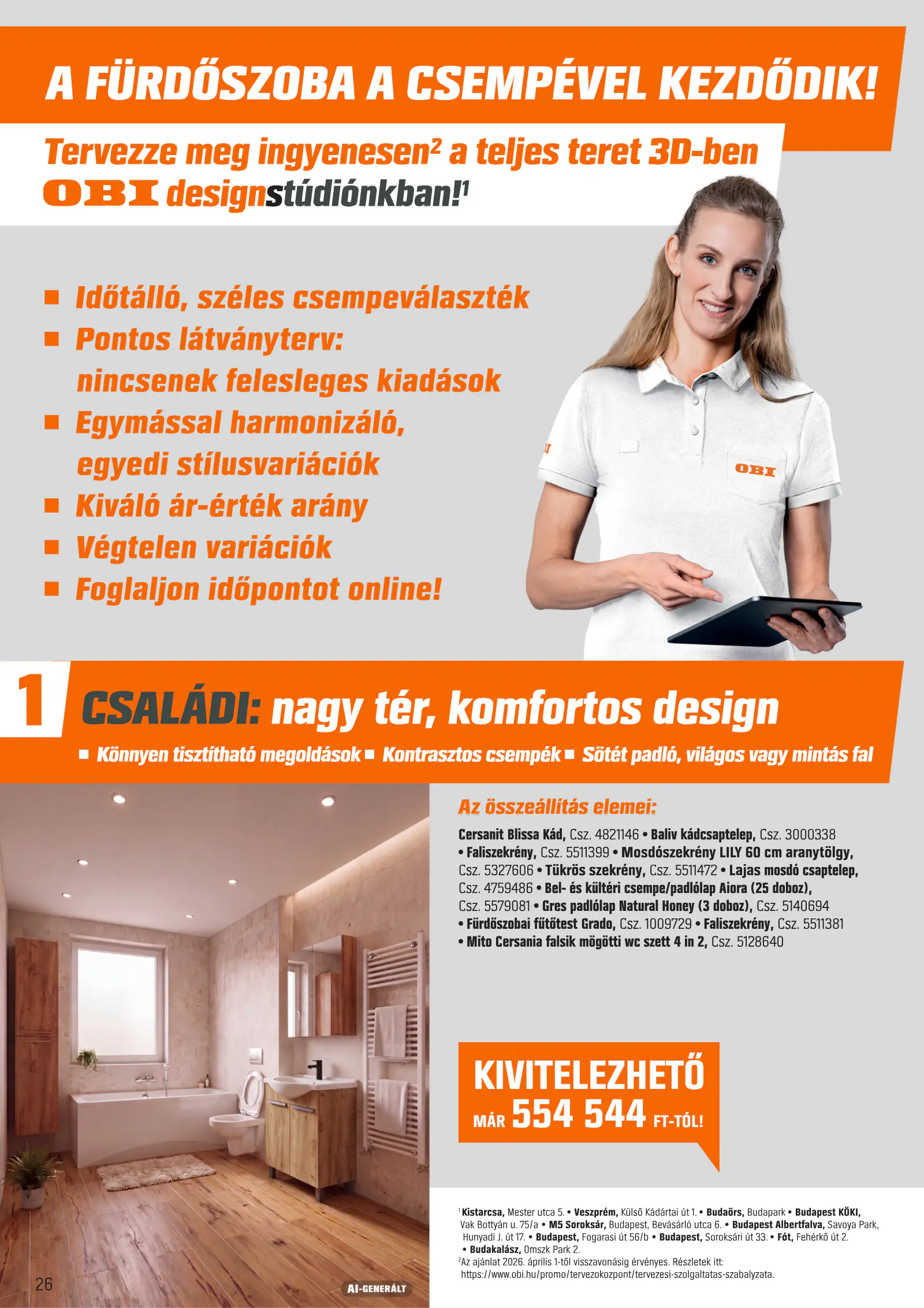 Obi Kezdjen bele az őszi projektekbe, 26. oldal (szept. 29. – nov. 2.)