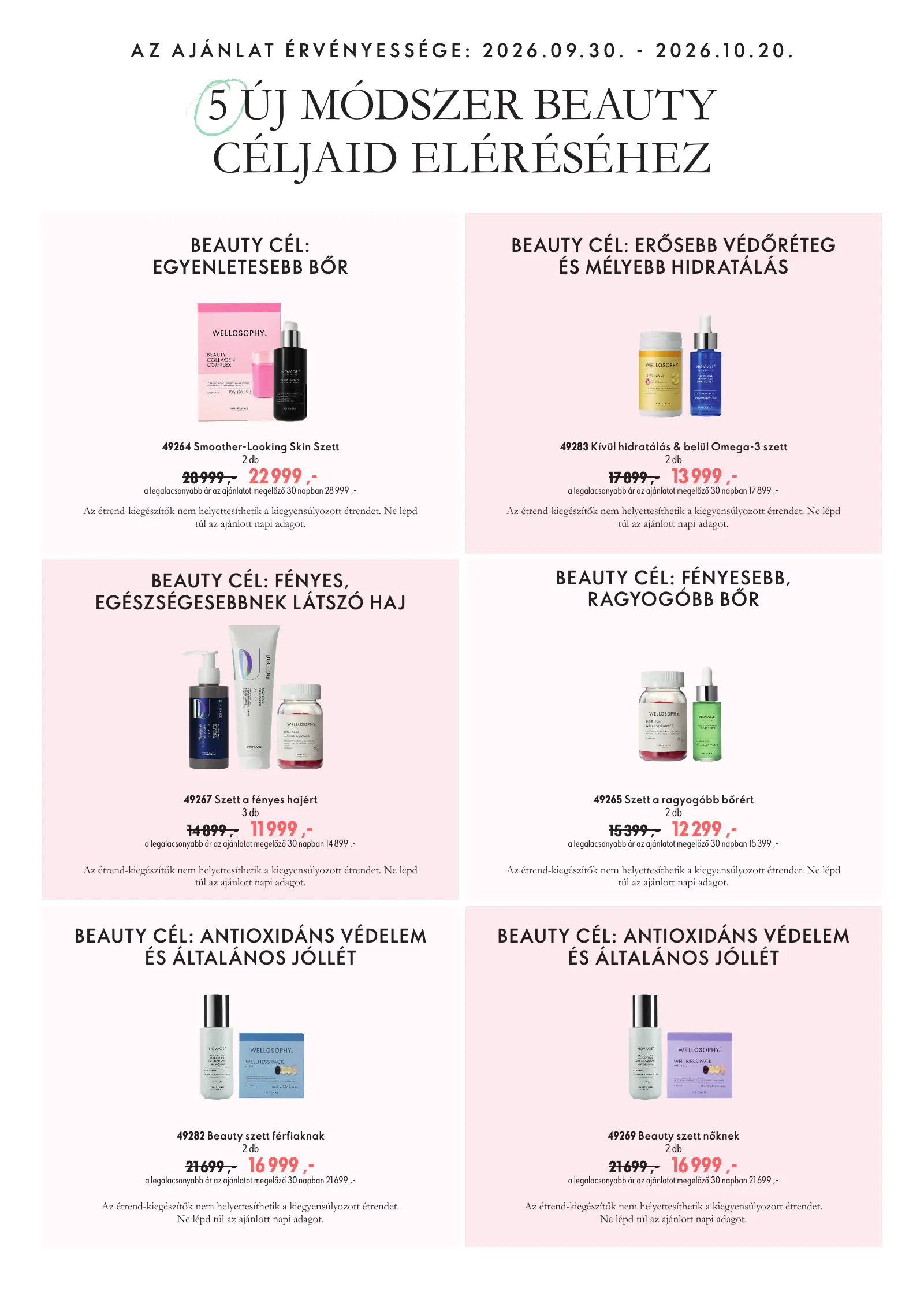 Oriflame C14 Legjobb Ajánlatok, 4. oldal (szept. 30. – okt. 20.)