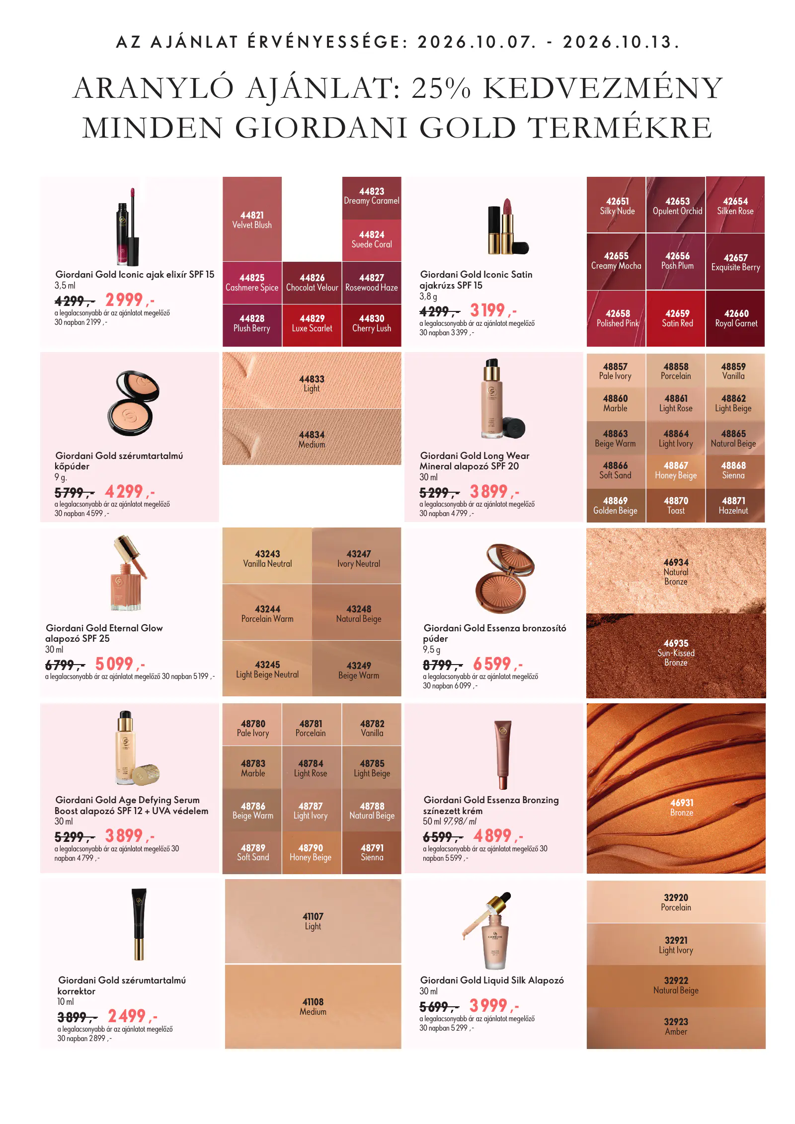 Oriflame C14 Legjobb Ajánlatok, 9. oldal (szept. 30. – okt. 20.)