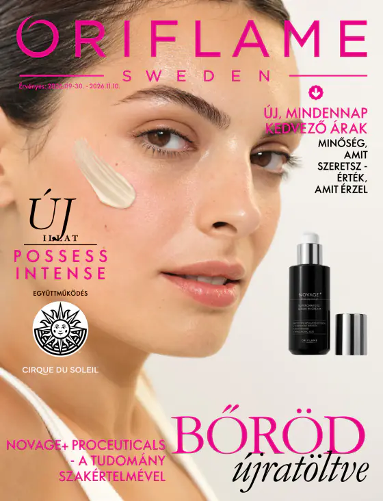 Oriflame akciós újság – szept. 30. – nov. 10.
