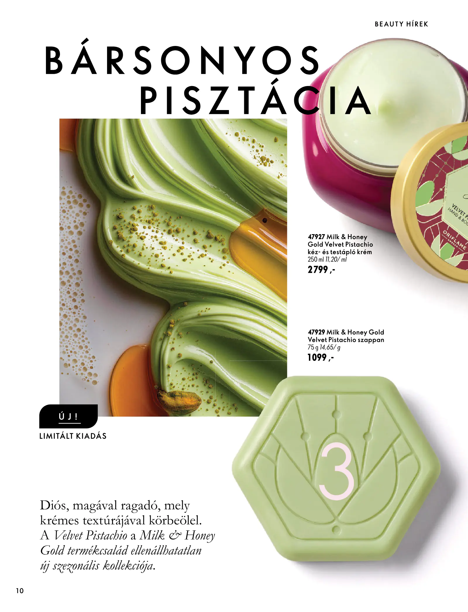 Oriflame akciós újság, 10. oldal (szept. 30. – nov. 10.)