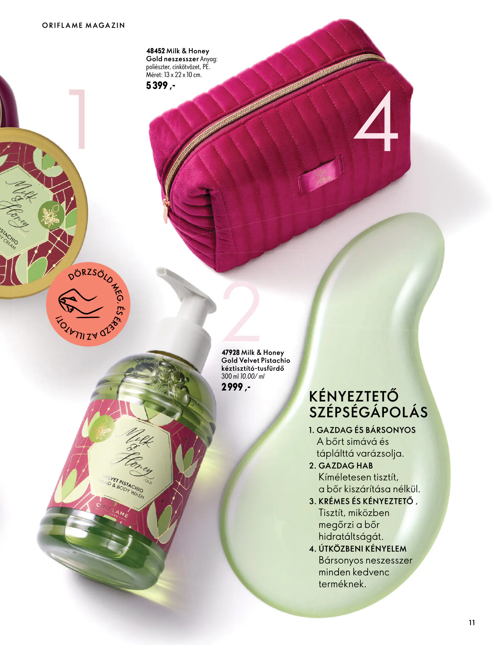 Oriflame akciós újság, 11. oldal (szept. 30. – nov. 10.)