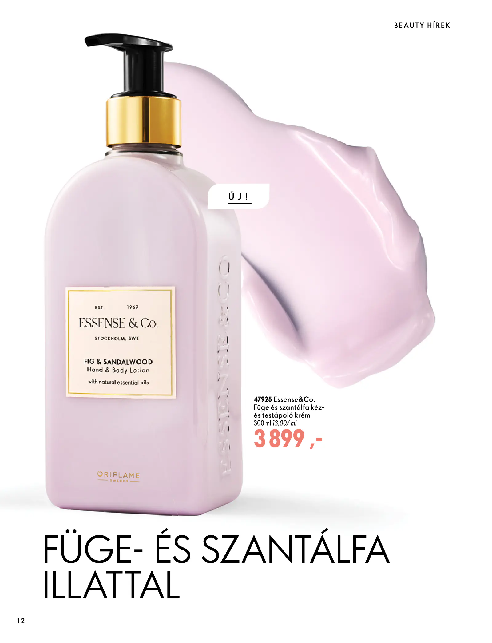 Oriflame akciós újság, 12. oldal (szept. 30. – nov. 10.)